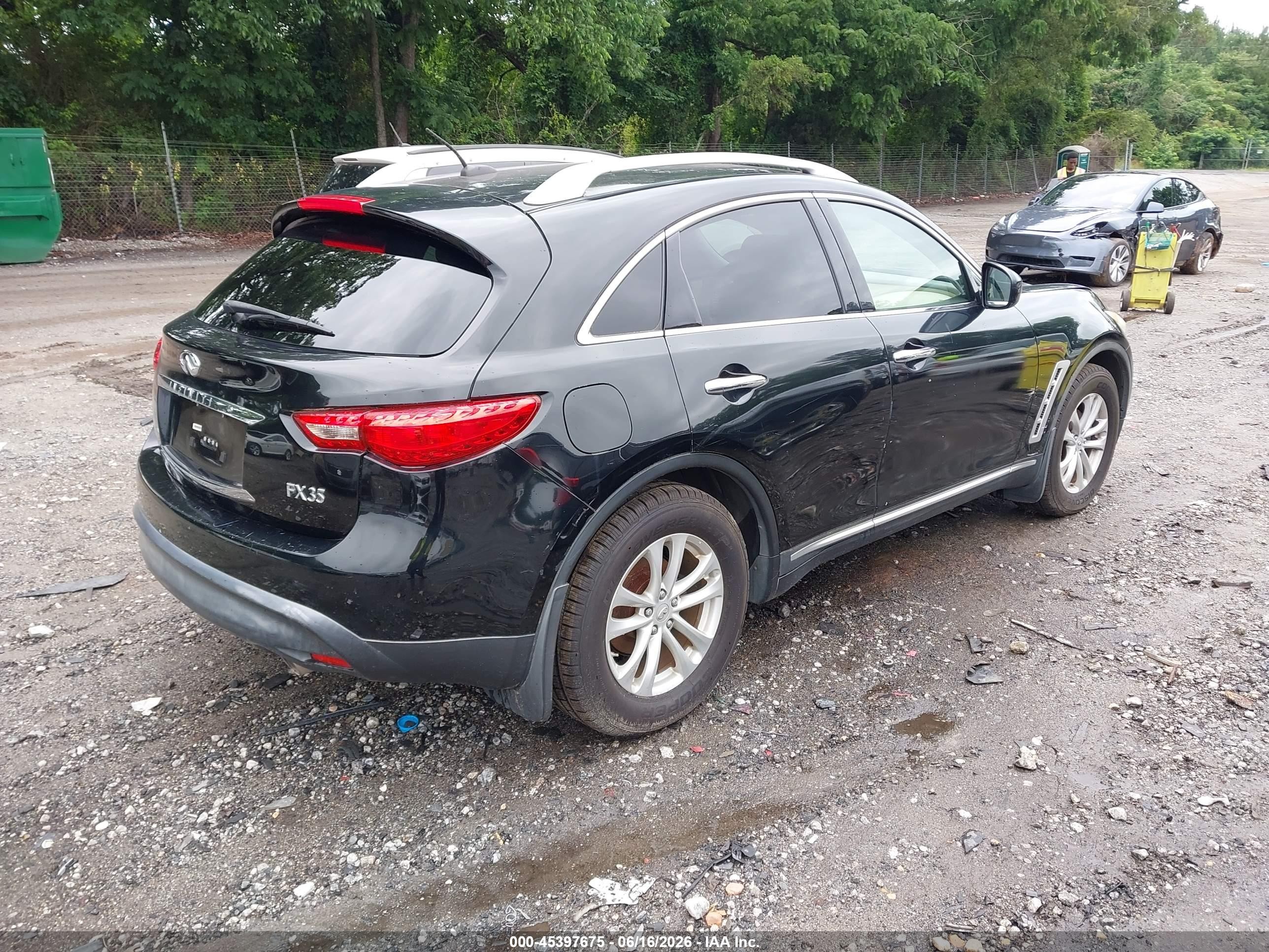 2009 Infiniti Fx35   Black vin: JNRAS18W39M154303