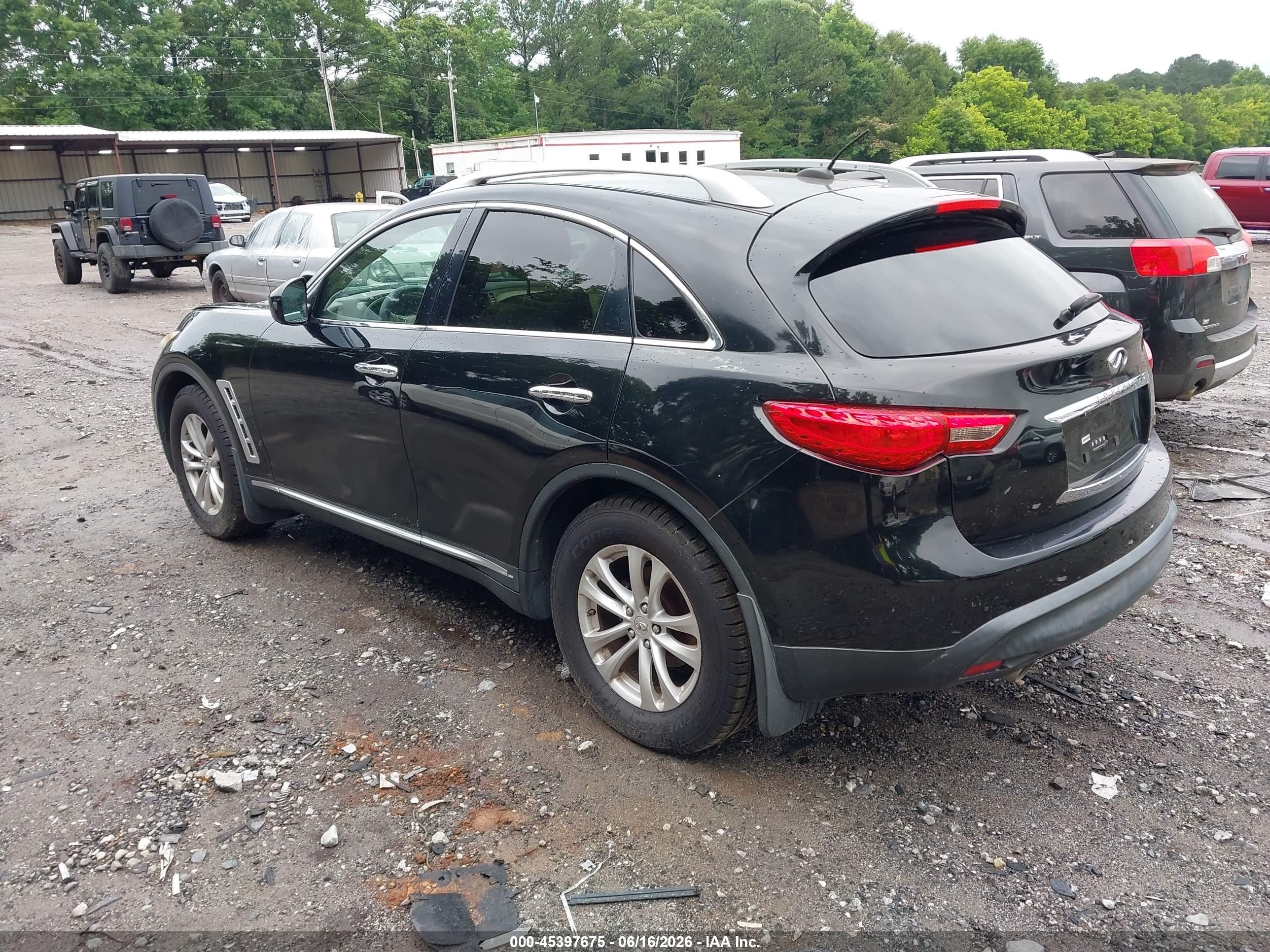 2009 Infiniti Fx35   Black vin: JNRAS18W39M154303