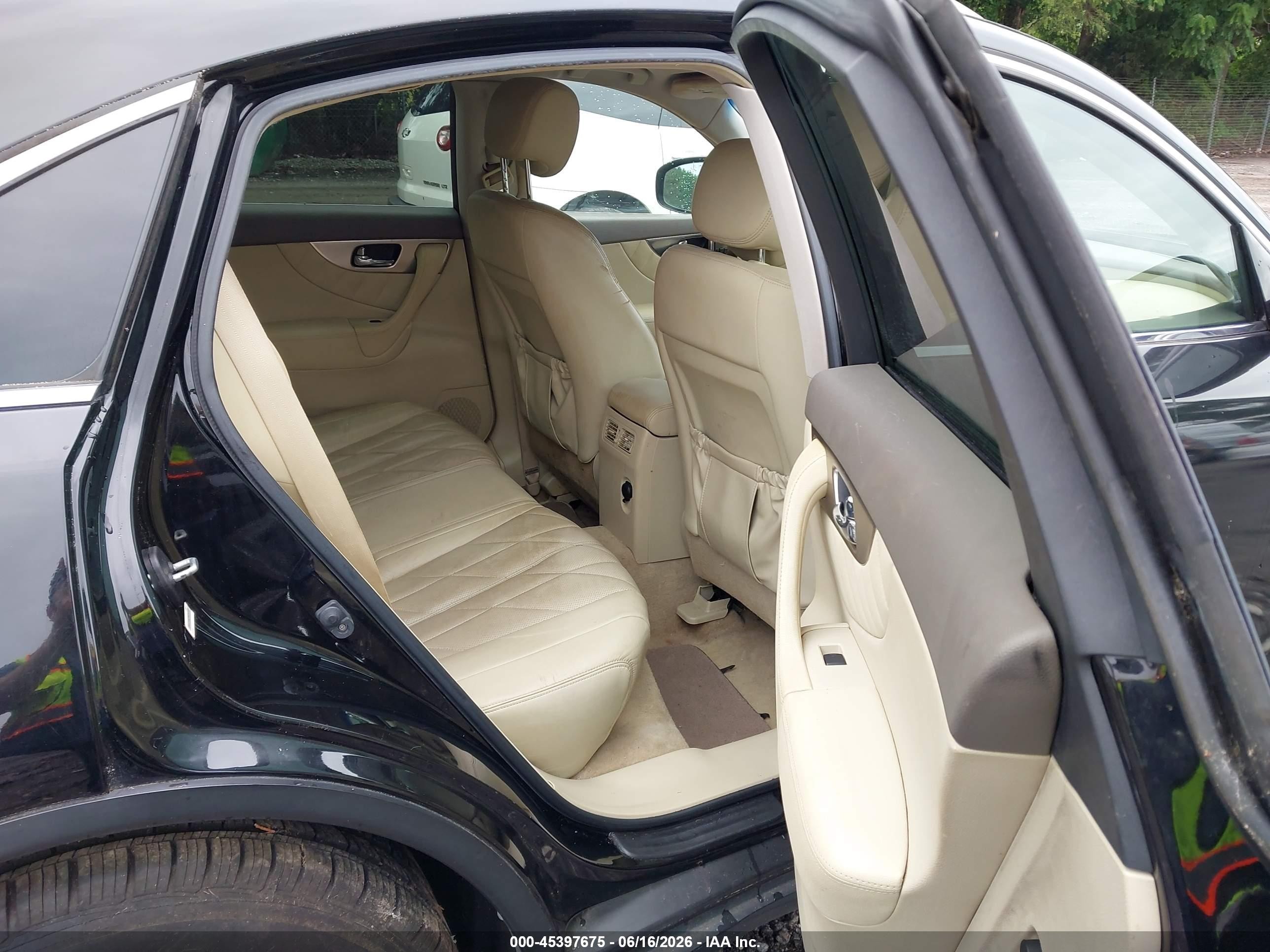 2009 Infiniti Fx35   Black vin: JNRAS18W39M154303