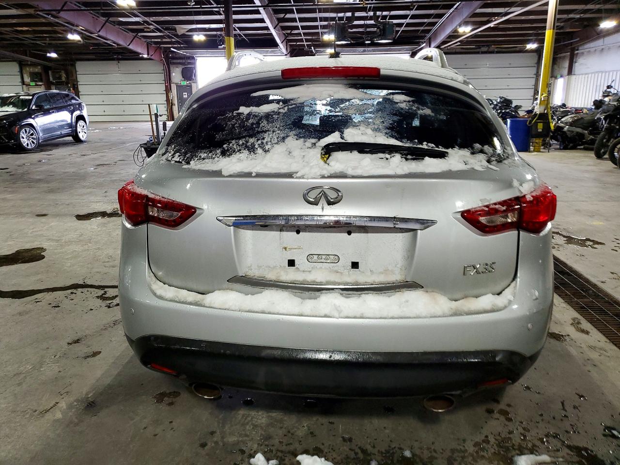 2009 Infiniti Fx35 Base Silver vin: JNRAS18W49M151314