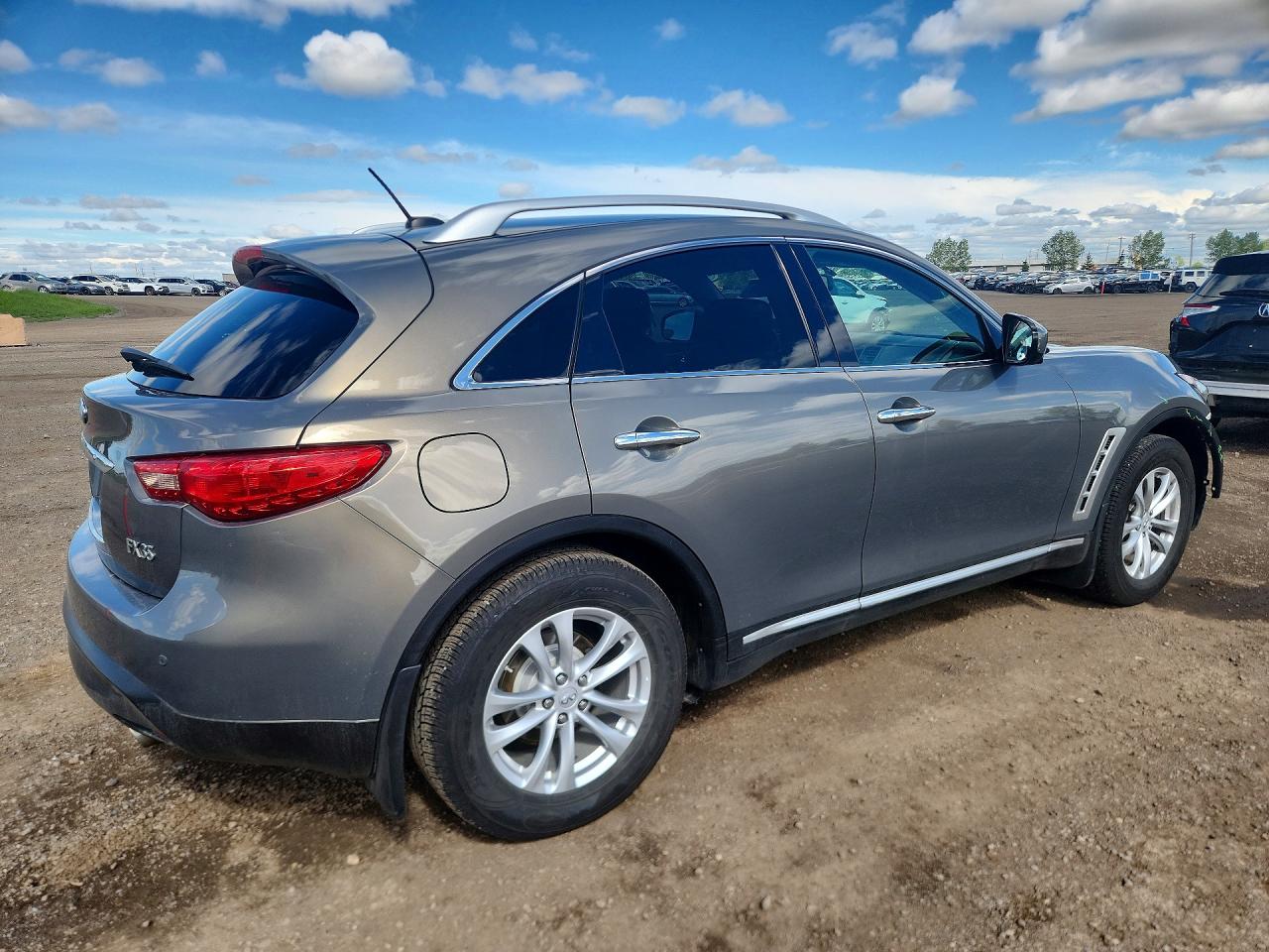 2009 Infiniti Fx35 Base Gray vin: JNRAS18W49M154598