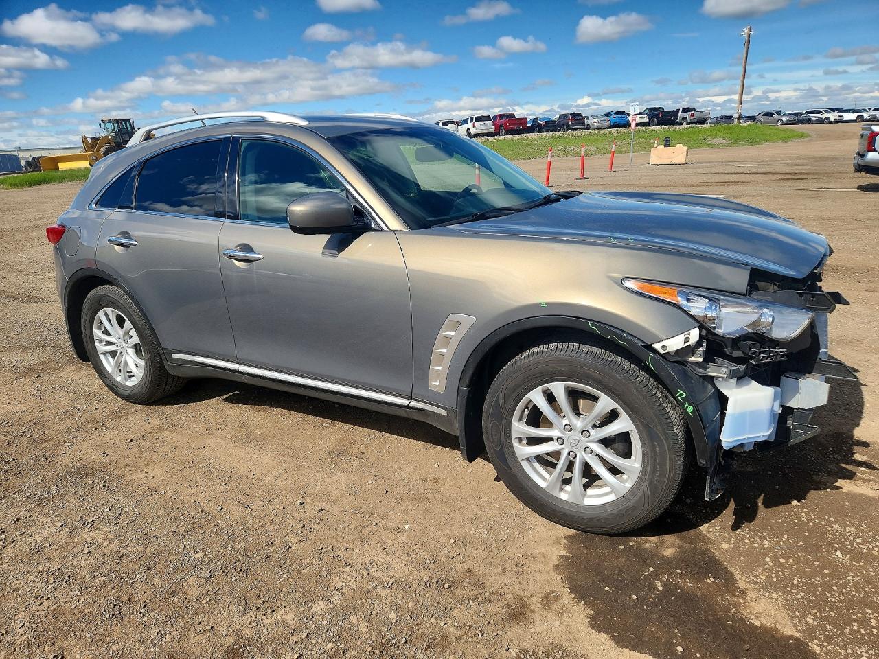 2009 Infiniti Fx35 Base Gray vin: JNRAS18W49M154598