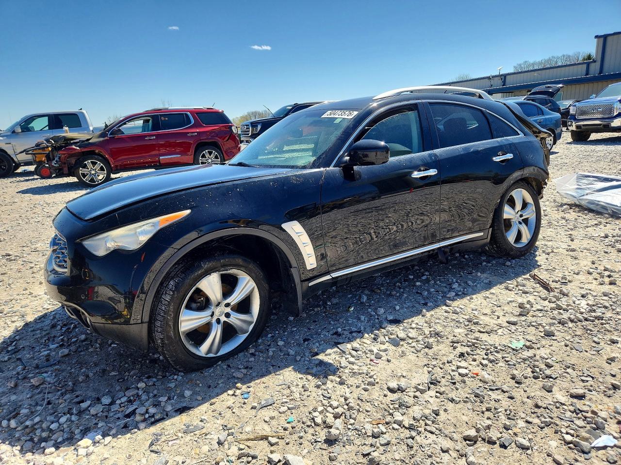 2009 Infiniti Fx35 Base Black vin: JNRAS18W49M154942