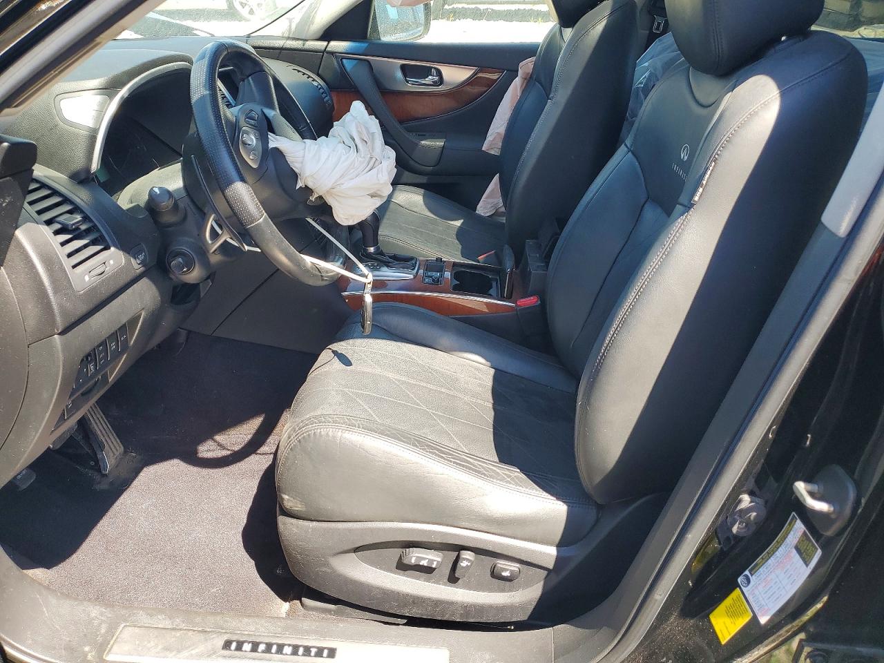 2009 Infiniti Fx35 Base Black vin: JNRAS18W49M154942