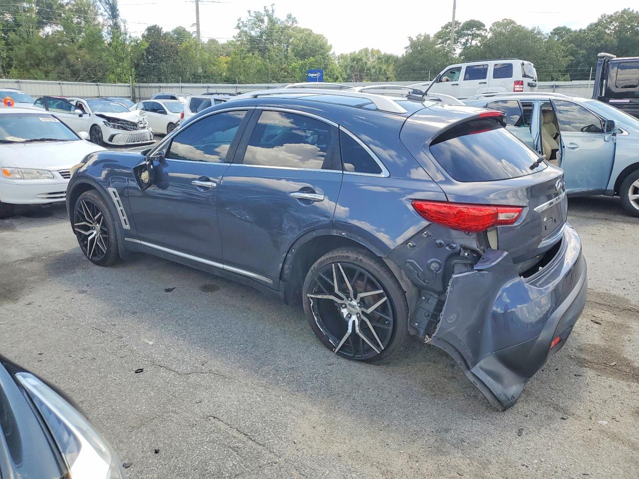 2009 Infiniti Fx35 Base Black vin: JNRAS18W59M155968