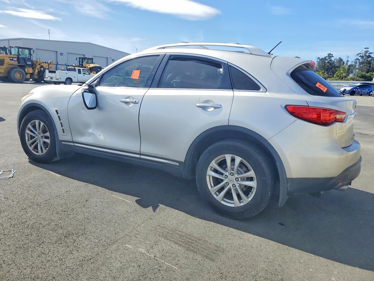2009 Infiniti Fx35 Base Silver vin: JNRAS18W79M153915