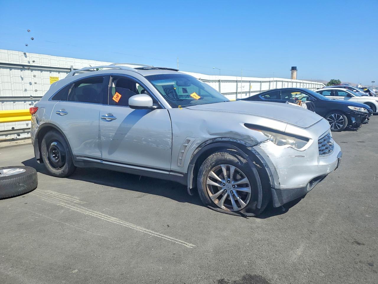 2009 Infiniti Fx35 Base Silver vin: JNRAS18W79M153915