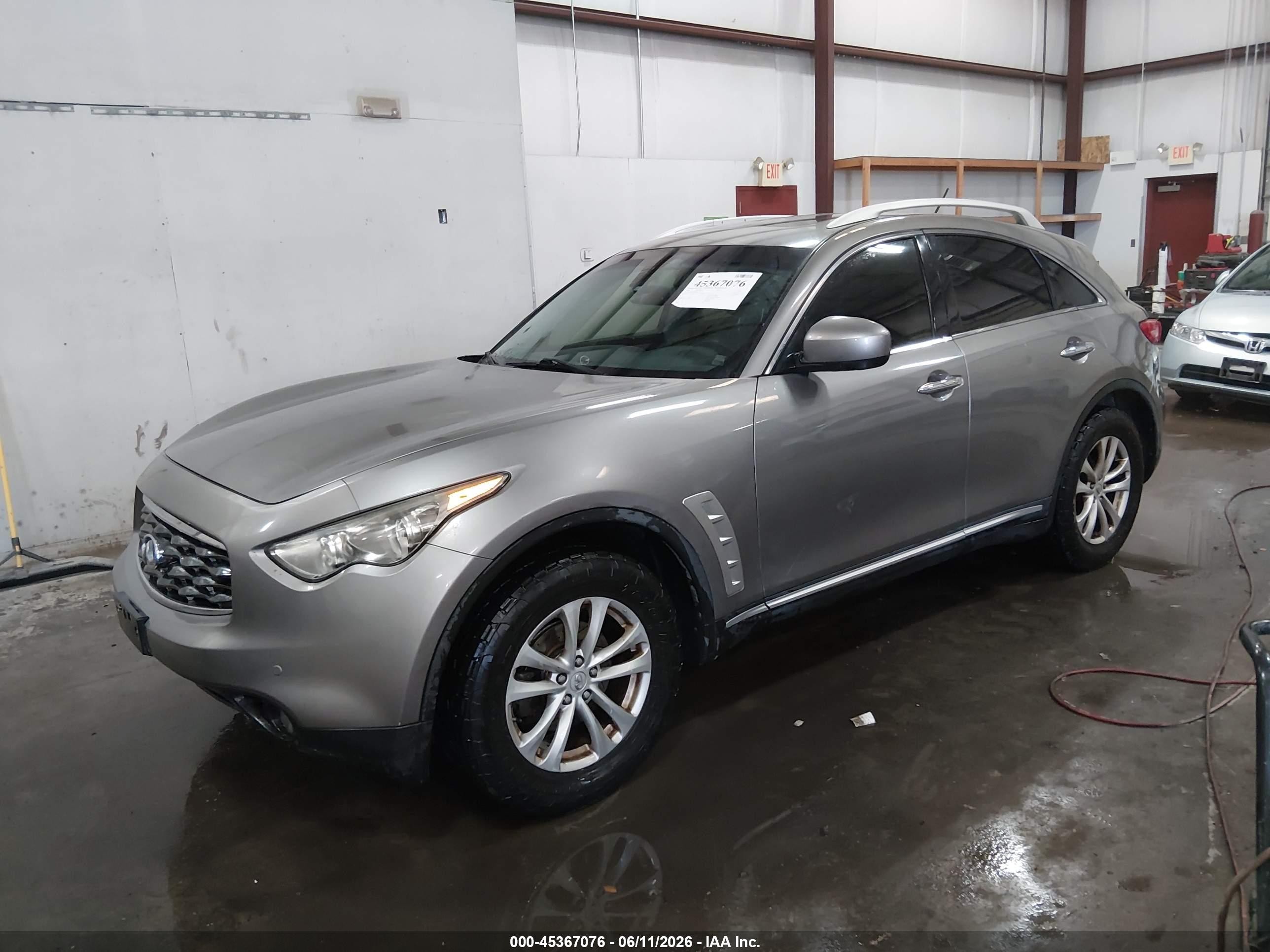 2009 Infiniti Fx35   Gray vin: JNRAS18W89M150537
