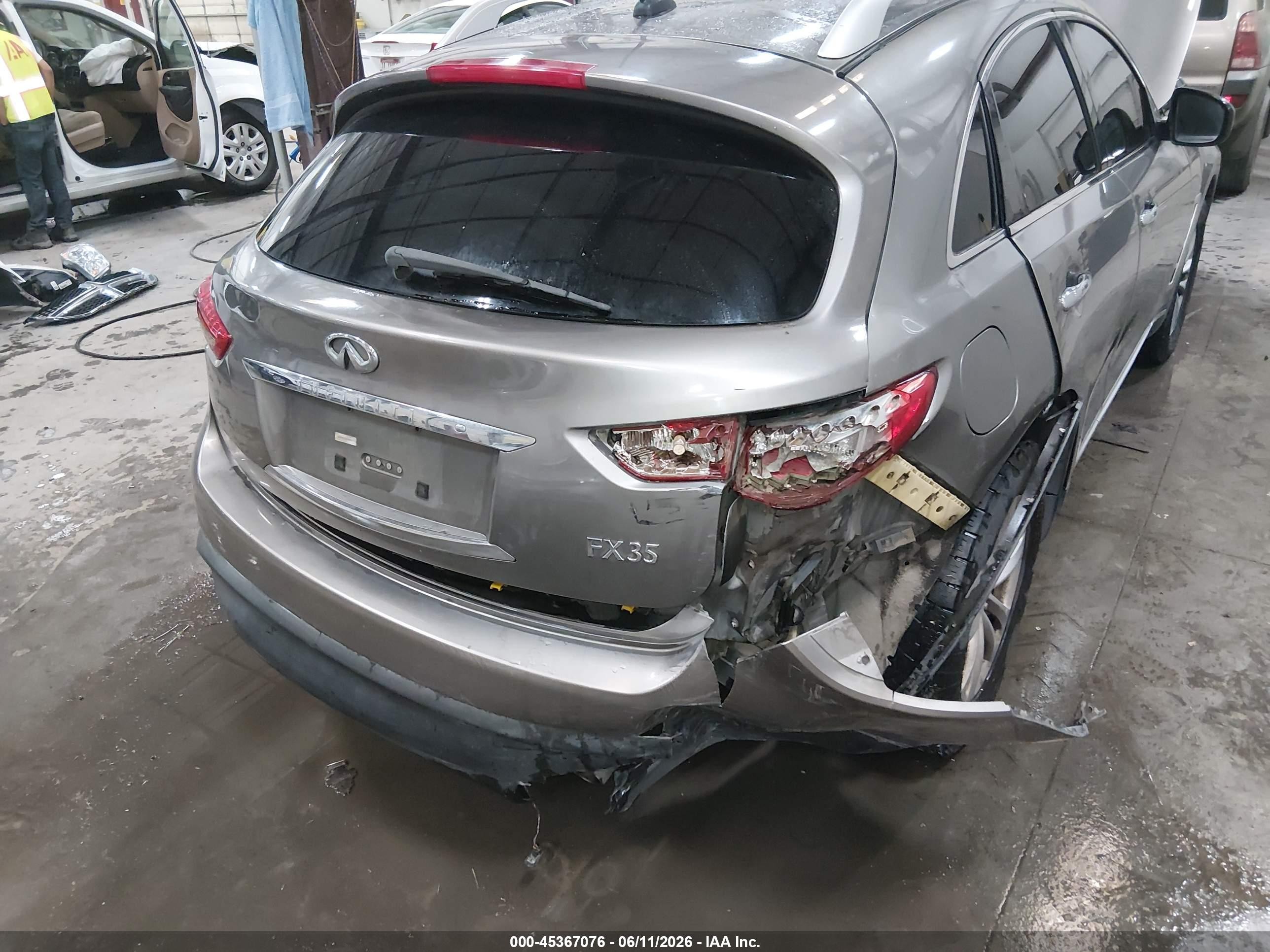 2009 Infiniti Fx35   Gray vin: JNRAS18W89M150537