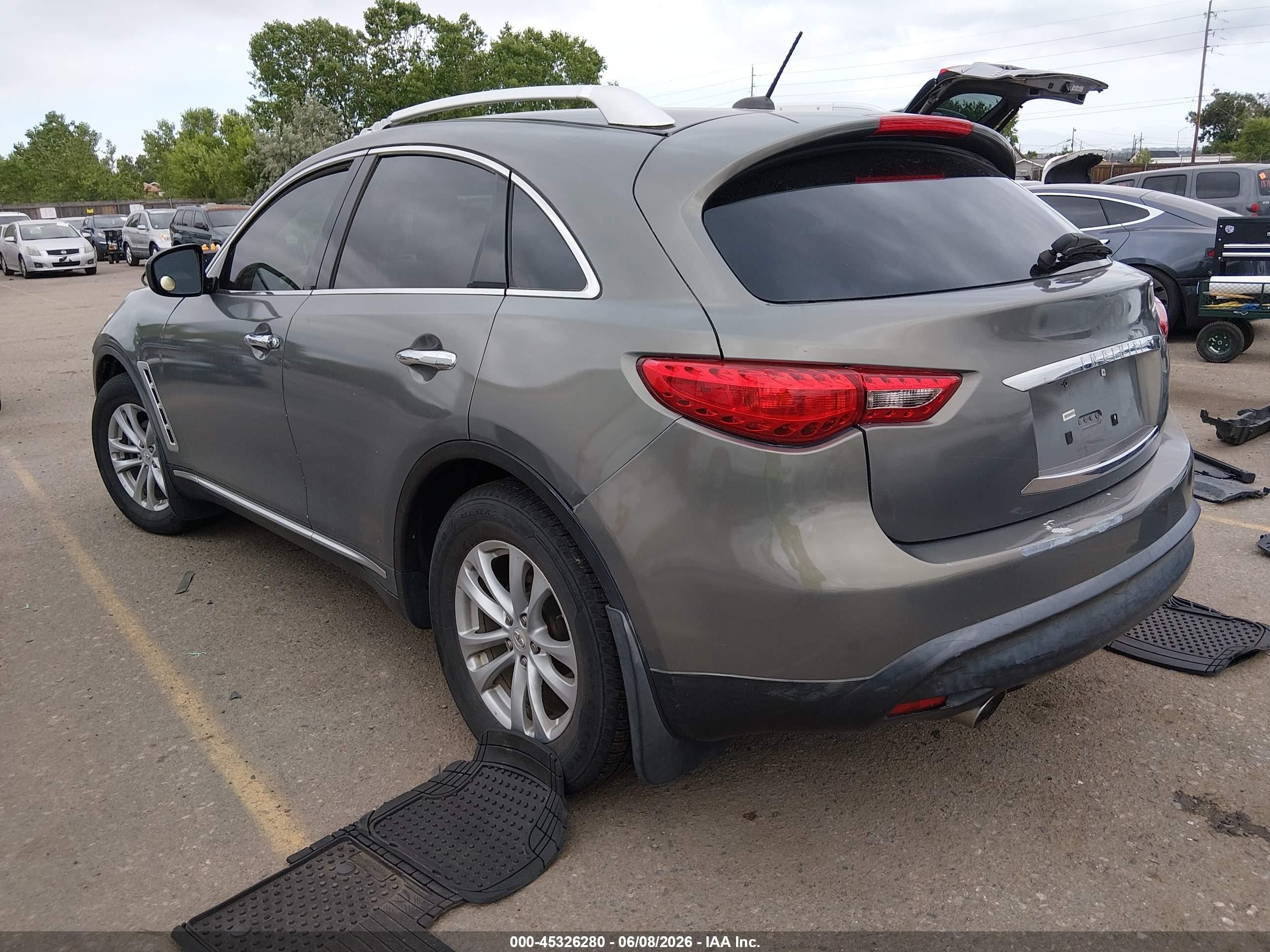 2009 Infiniti Fx35   Green vin: JNRAS18W89M155477