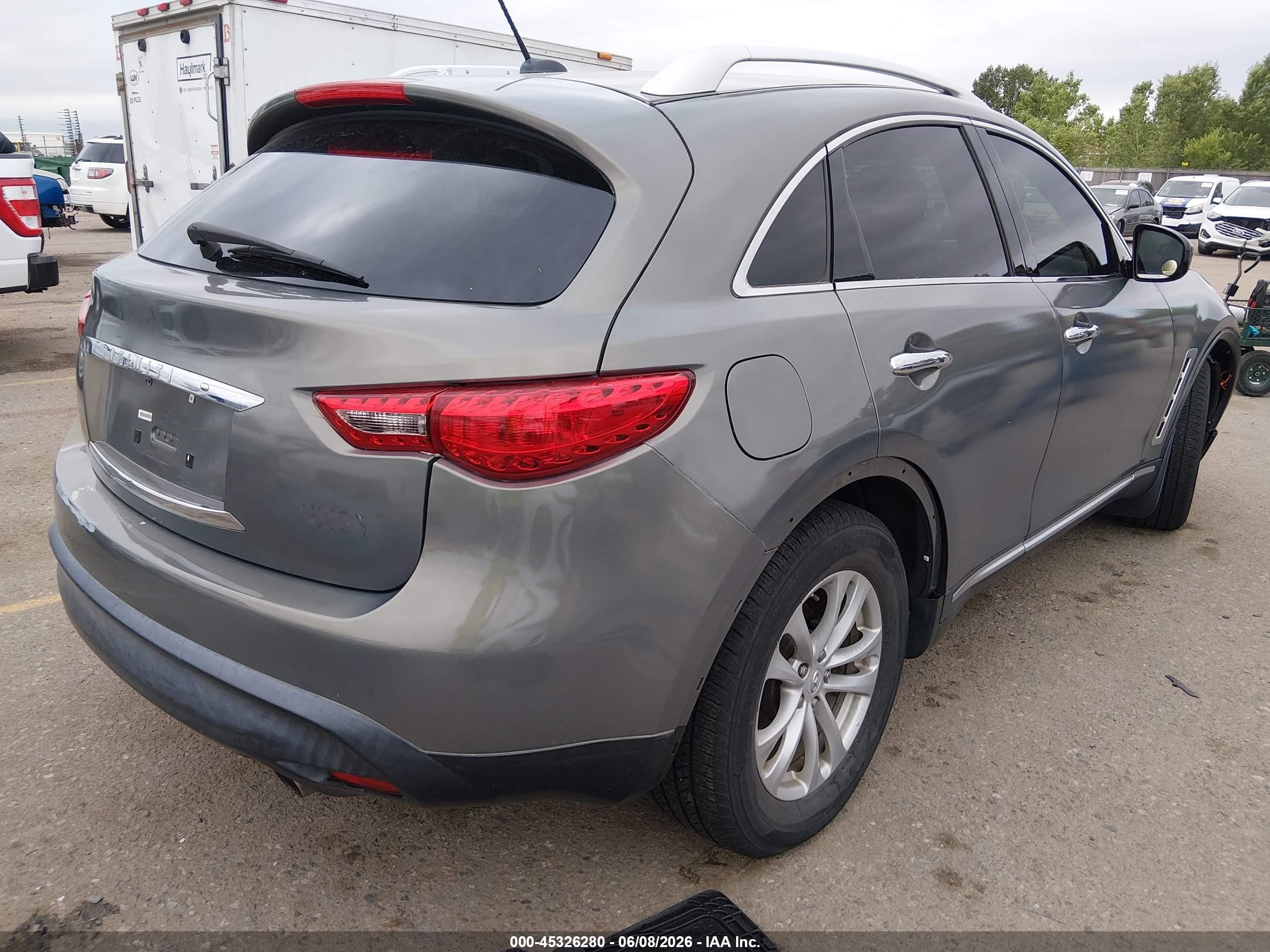 2009 Infiniti Fx35   Green vin: JNRAS18W89M155477