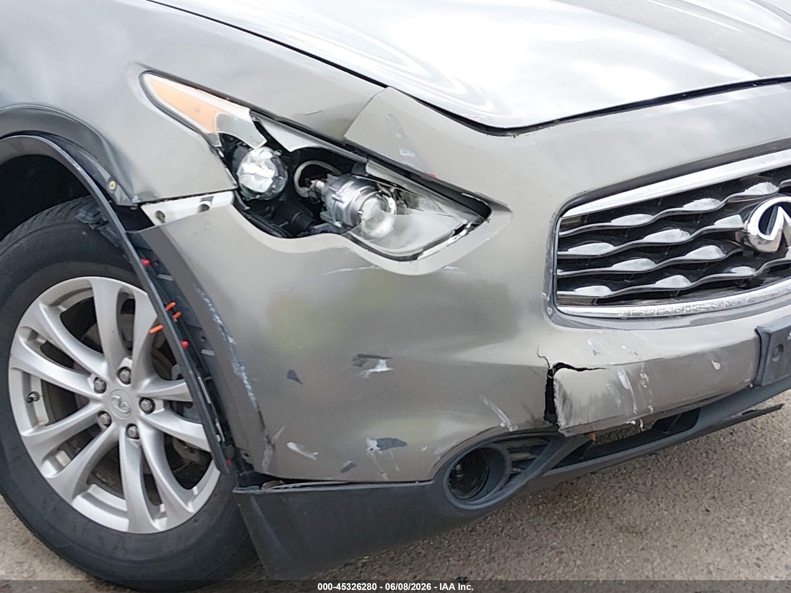 2009 Infiniti Fx35   Green vin: JNRAS18W89M155477