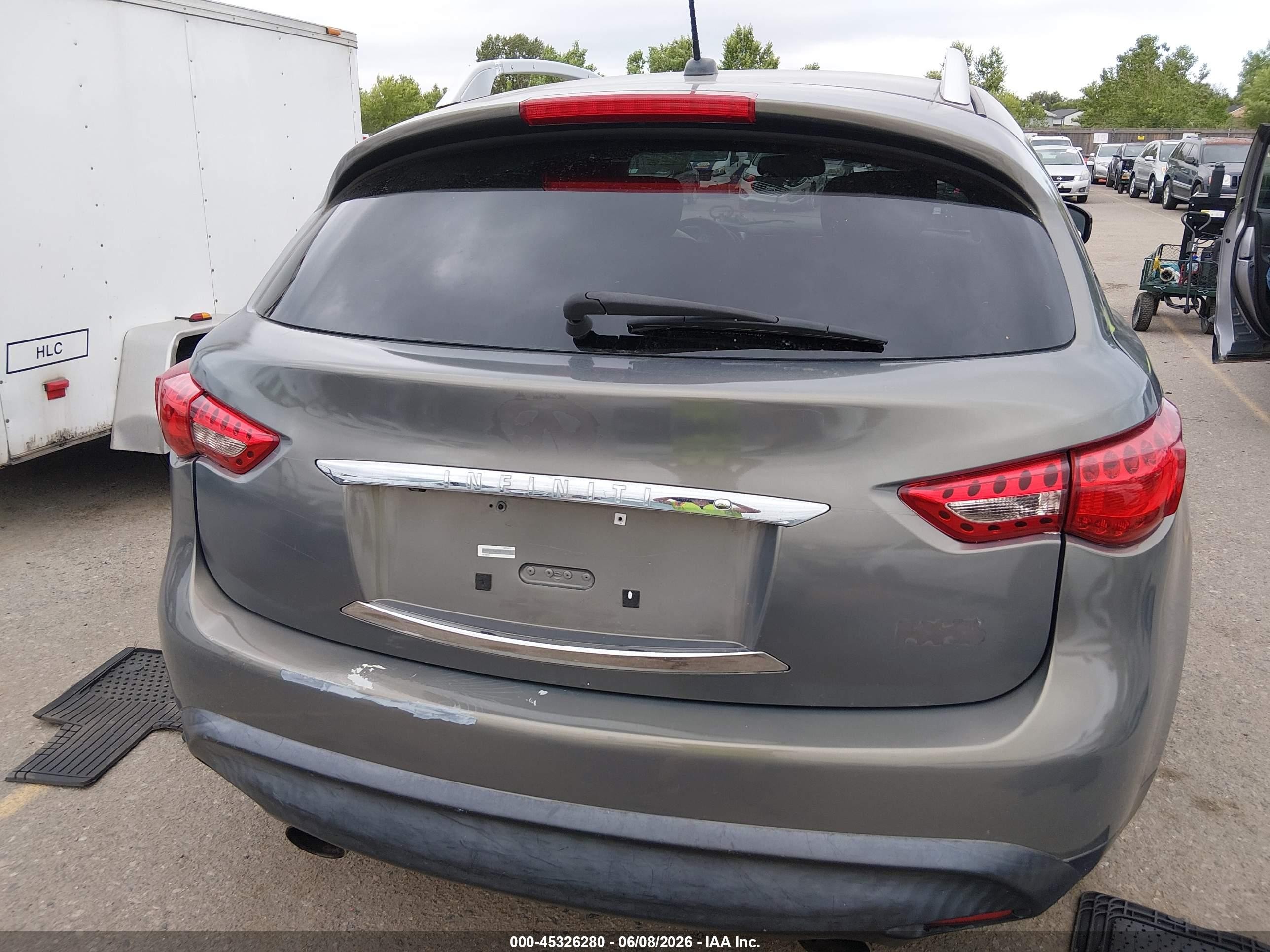 2009 Infiniti Fx35   Green vin: JNRAS18W89M155477