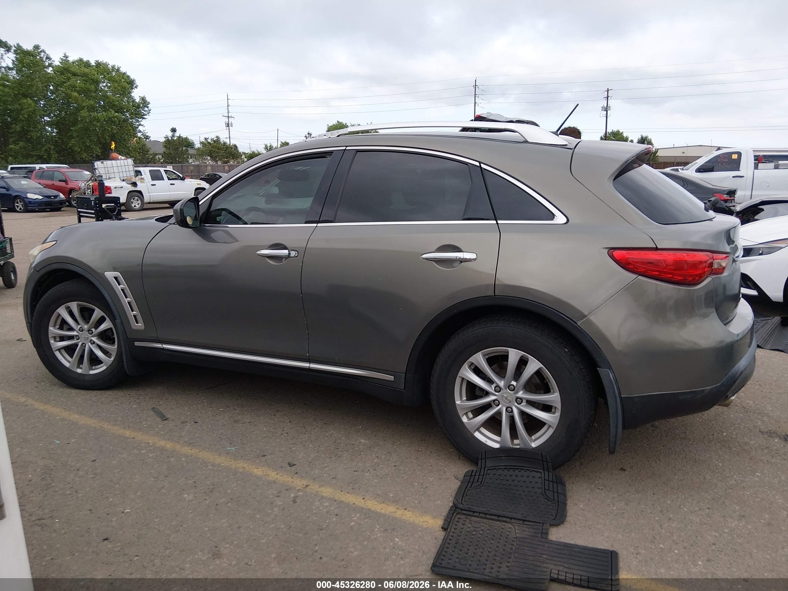 2009 Infiniti Fx35   Green vin: JNRAS18W89M155477