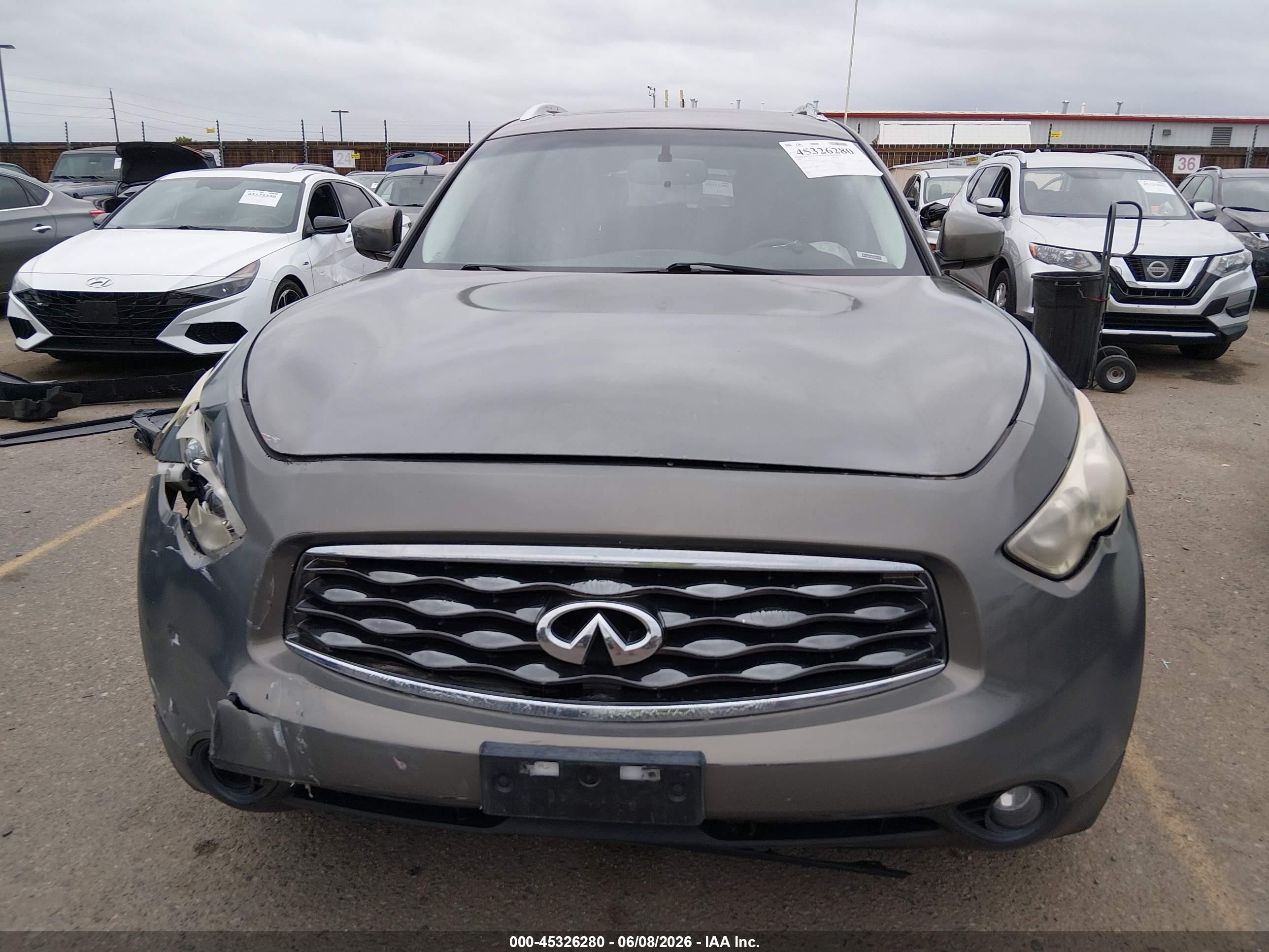 2009 Infiniti Fx35   Green vin: JNRAS18W89M155477