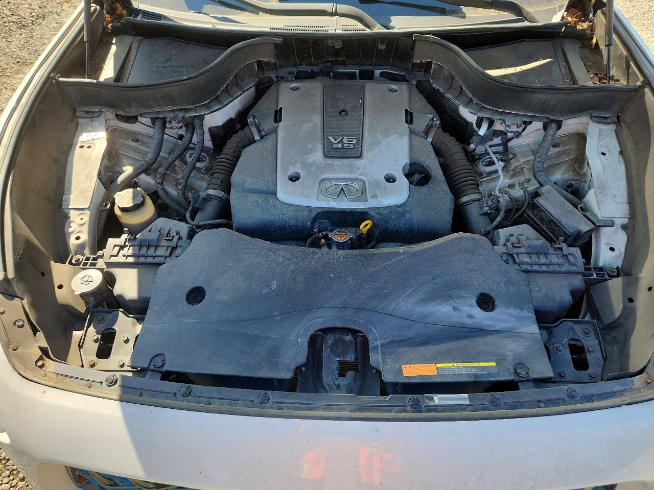 2009 Infiniti Fx35 Base Белый vin: JNRAS18W99M153043