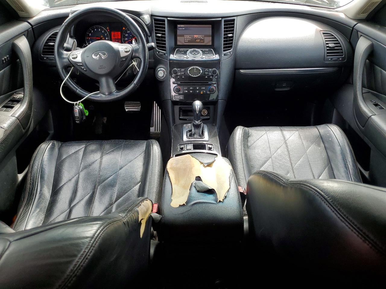 2009 Infiniti Fx35 Base Black vin: JNRAS18W99M157433