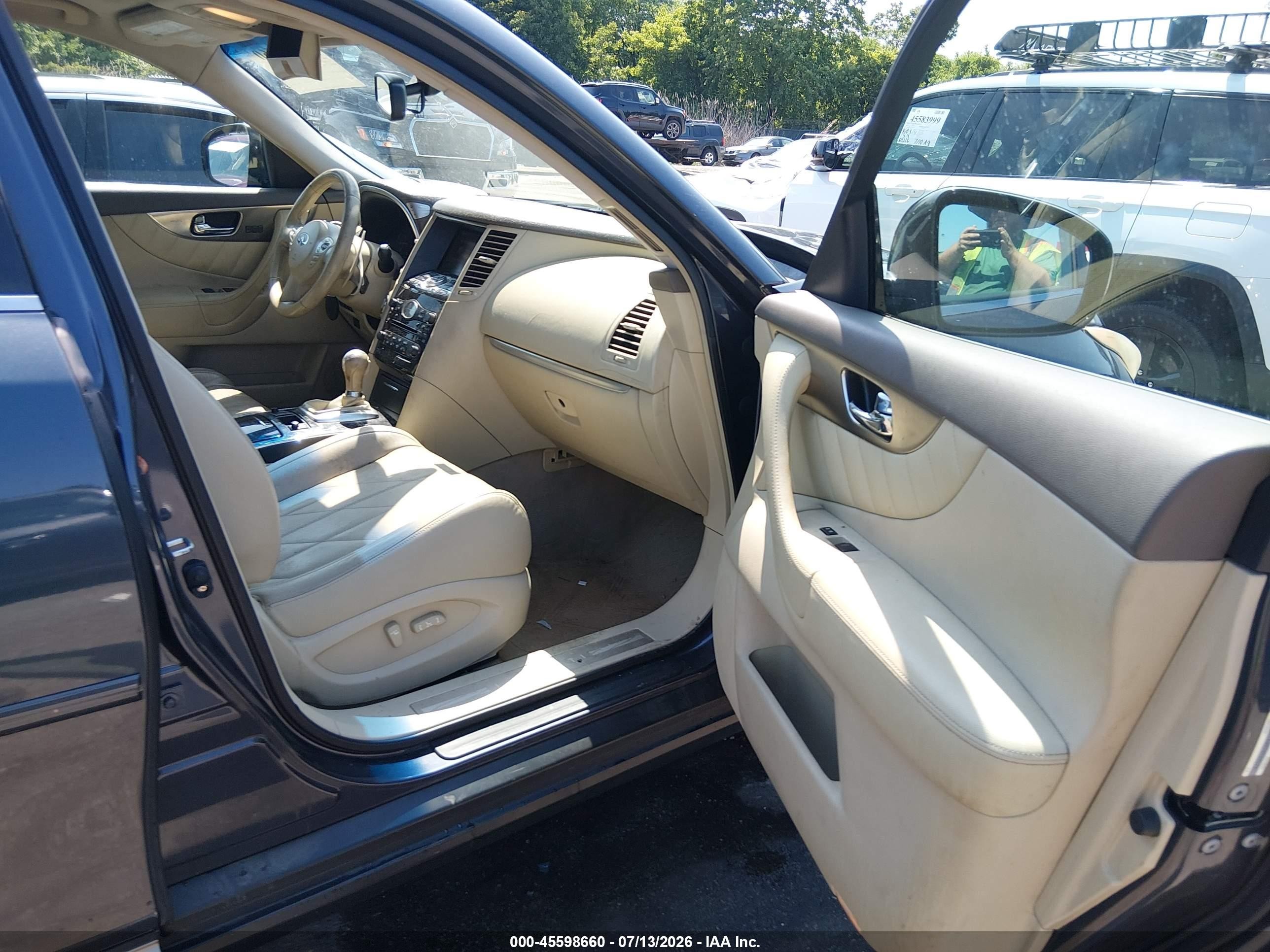 2009 Infiniti Fx35   Gray vin: JNRAS18W99M159070