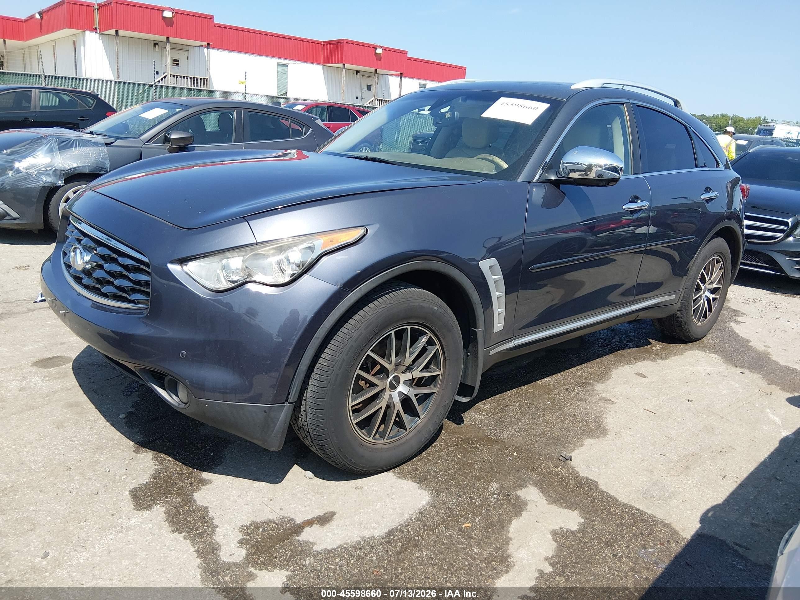 2009 Infiniti Fx35   Gray vin: JNRAS18W99M159070