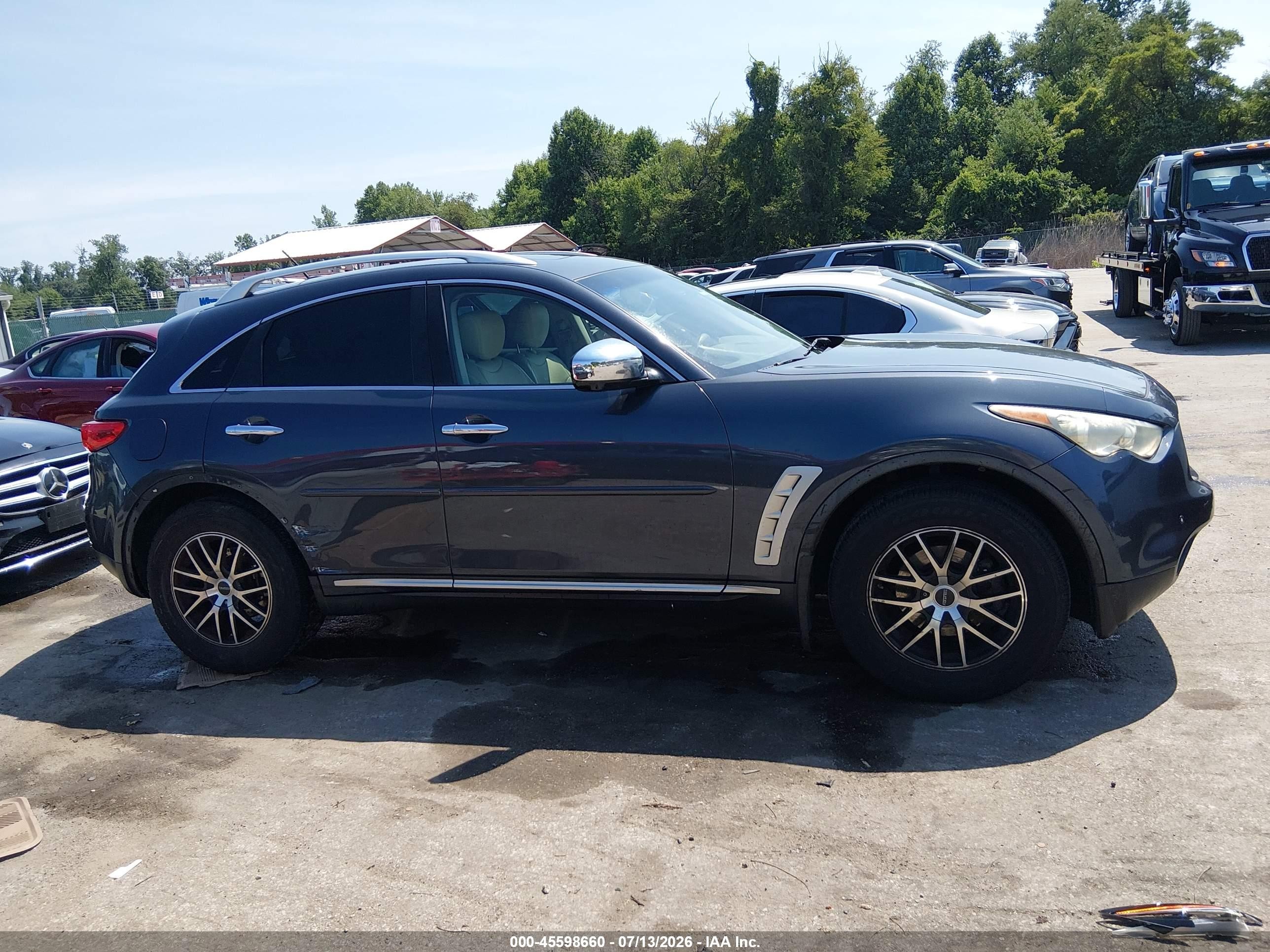 2009 Infiniti Fx35   Gray vin: JNRAS18W99M159070