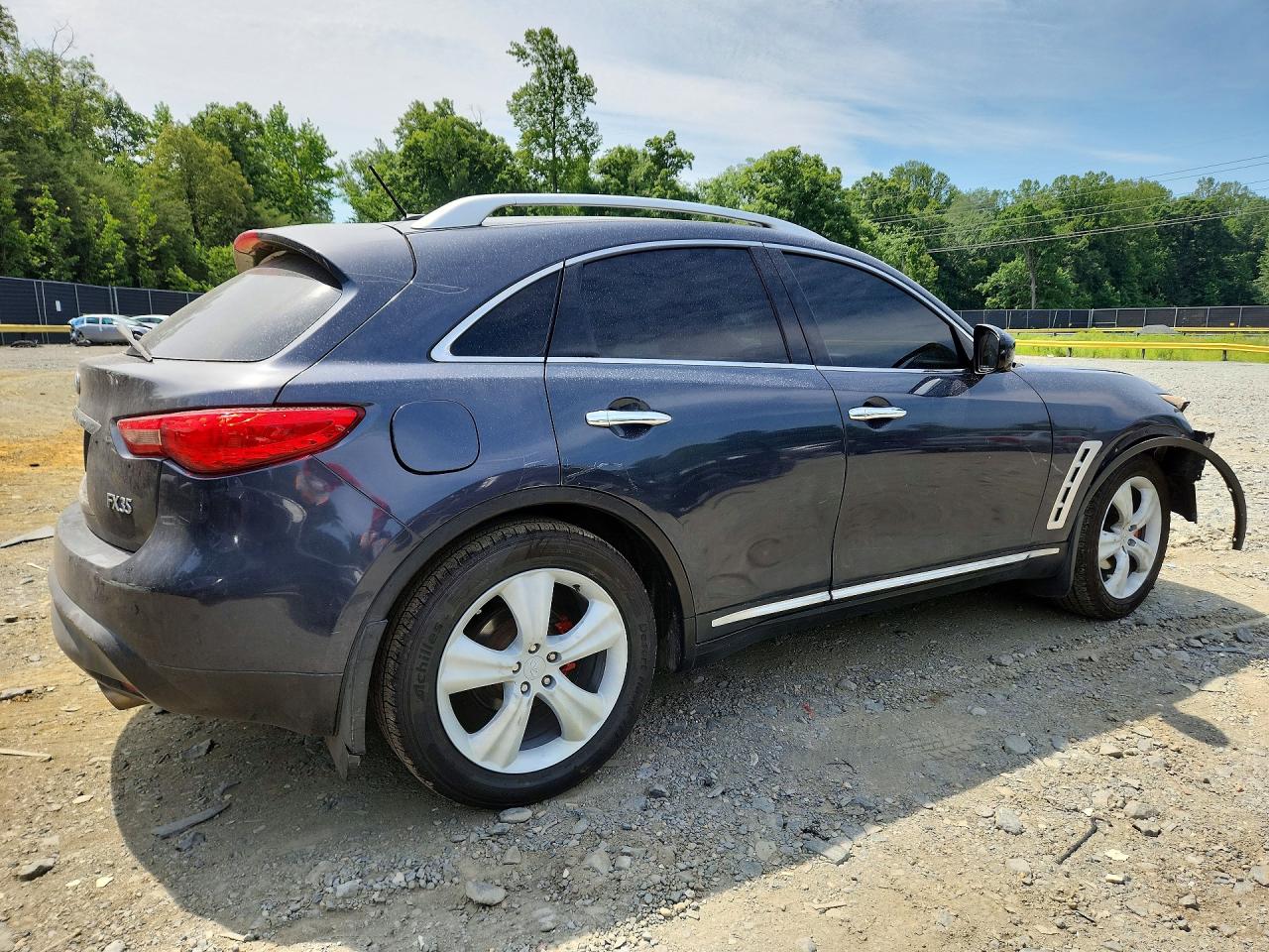 2009 Infiniti Fx35 Base Blue vin: JNRAS18WX9M152998