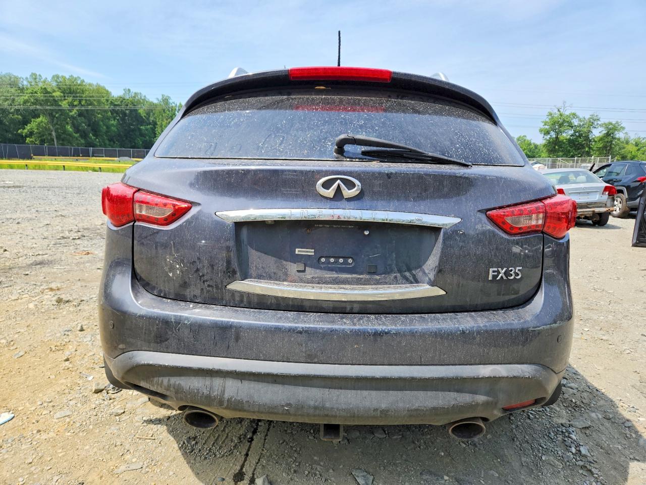 2009 Infiniti Fx35 Base Blue vin: JNRAS18WX9M152998