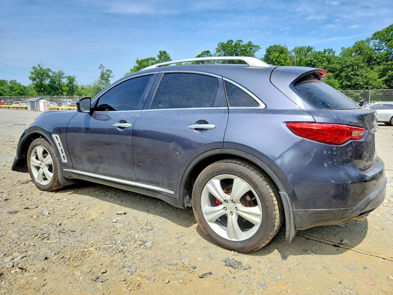 2009 Infiniti Fx35 Base Blue vin: JNRAS18WX9M152998