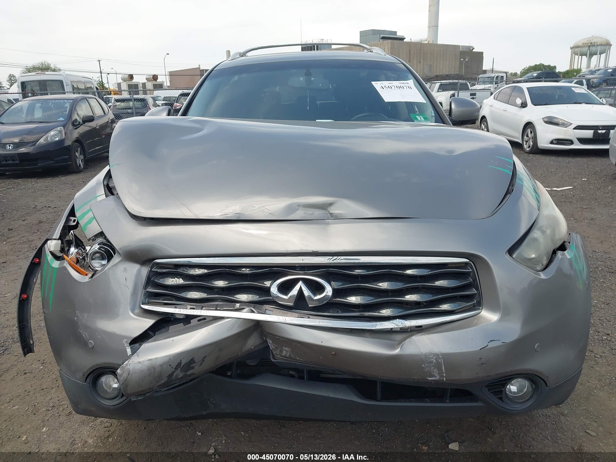 2009 Infiniti Fx35   Gray vin: JNRAS18WX9M155903