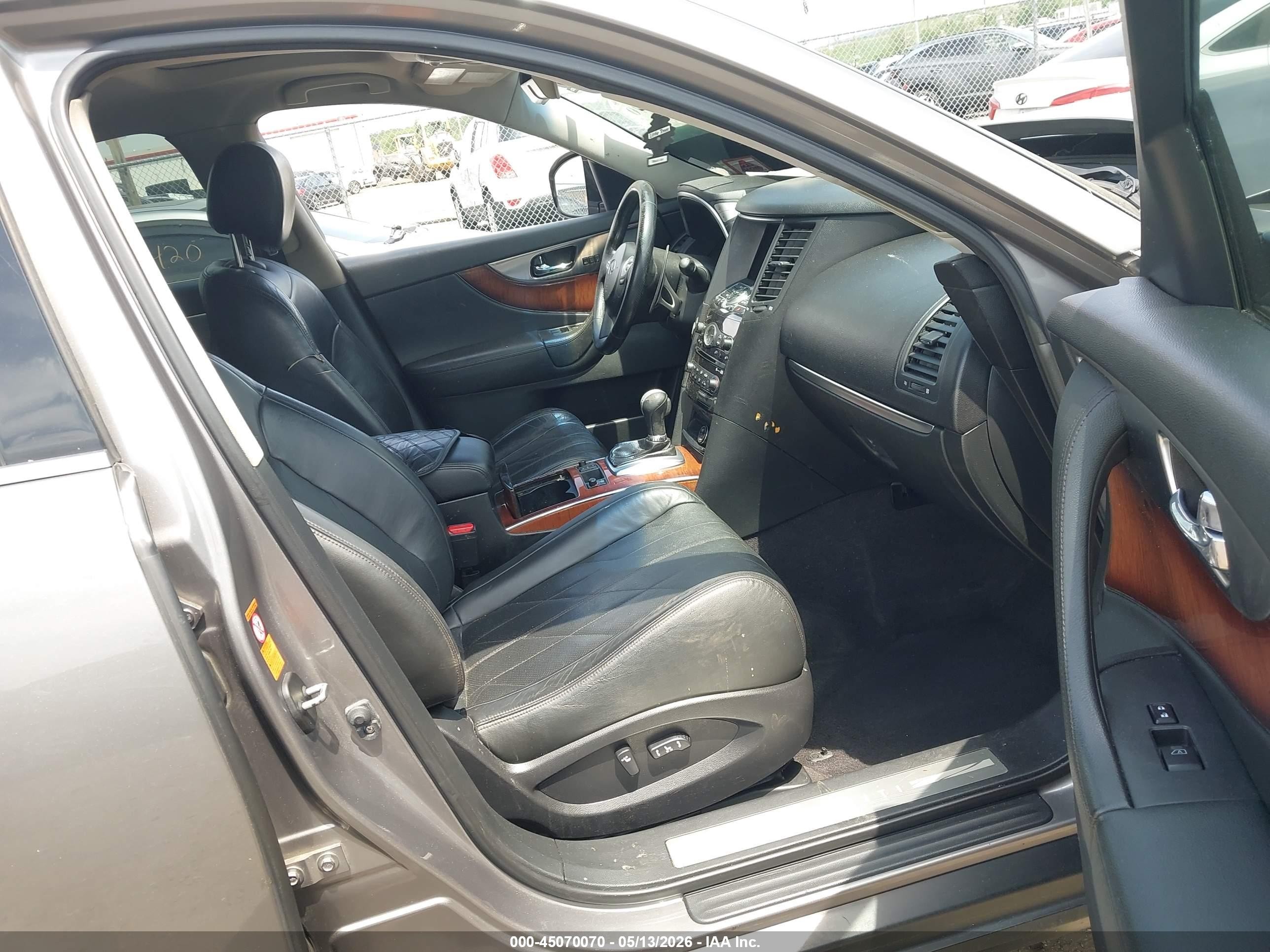 2009 Infiniti Fx35   Gray vin: JNRAS18WX9M155903