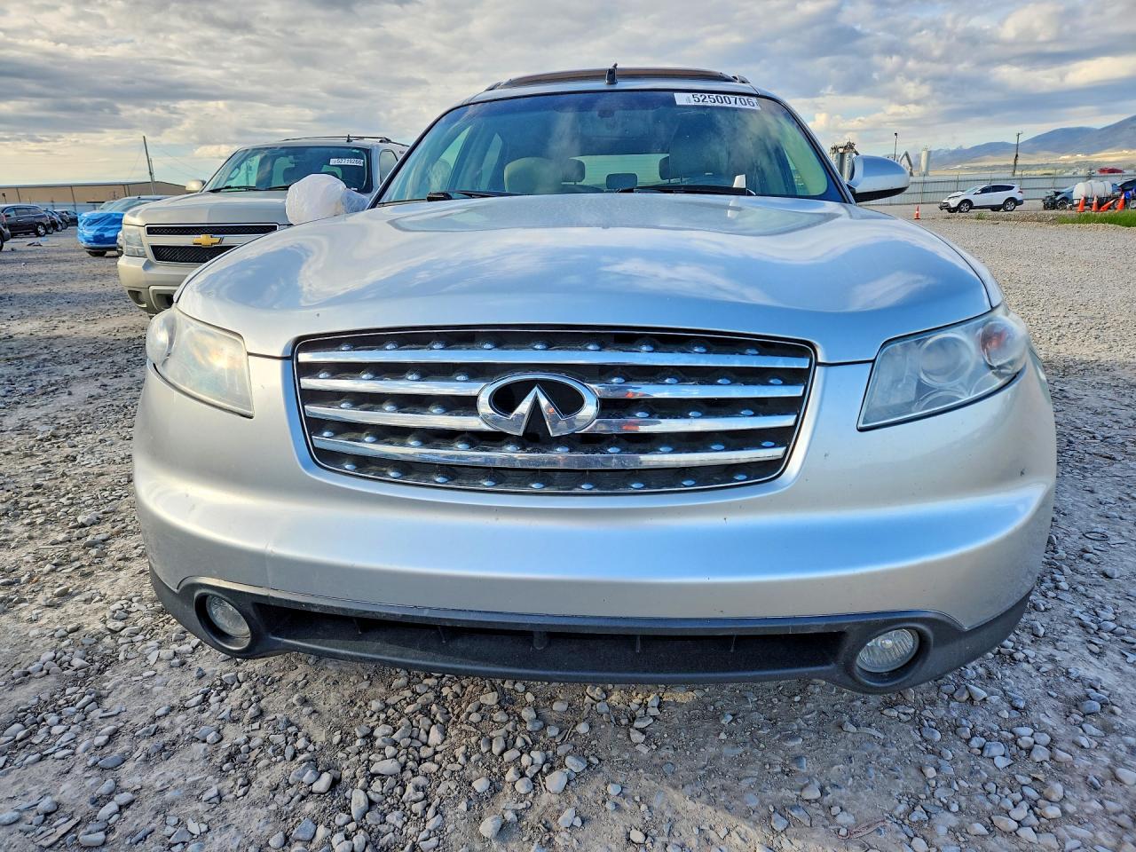 2003 Infiniti Fx45 Base Silver vin: JNRBS08W33X403736