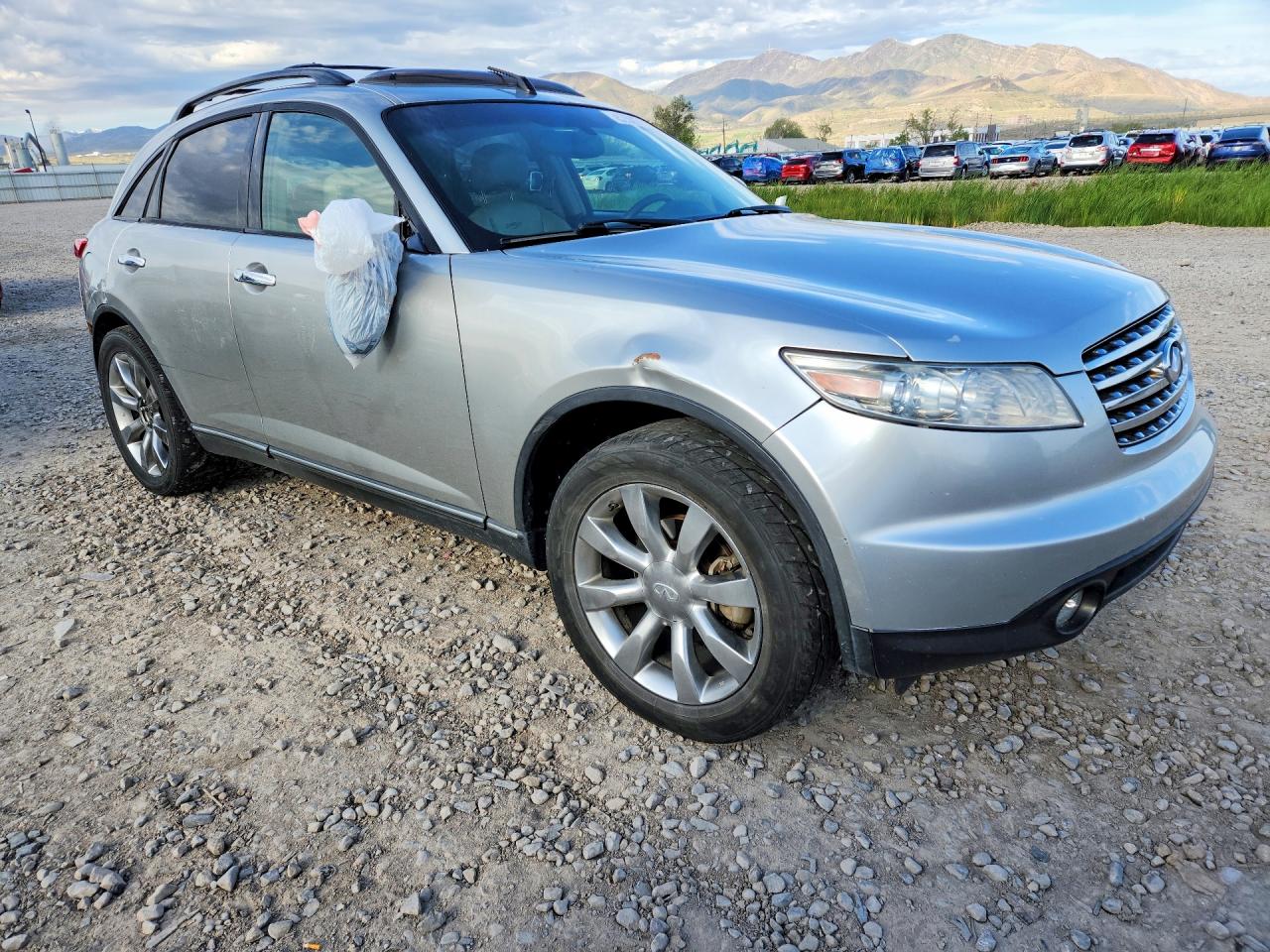 2003 Infiniti Fx45 Base Silver vin: JNRBS08W33X403736