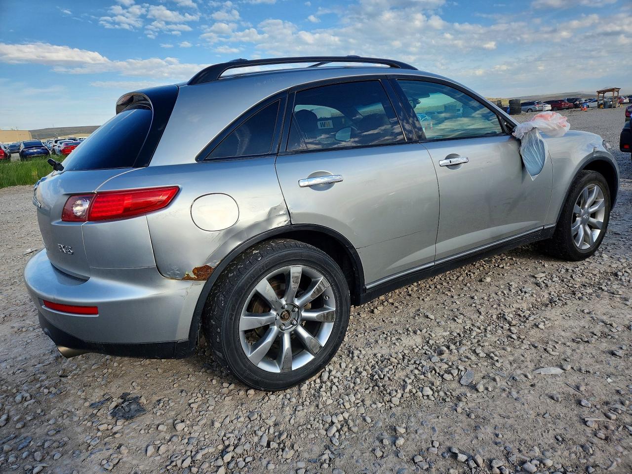 2003 Infiniti Fx45 Base Silver vin: JNRBS08W33X403736