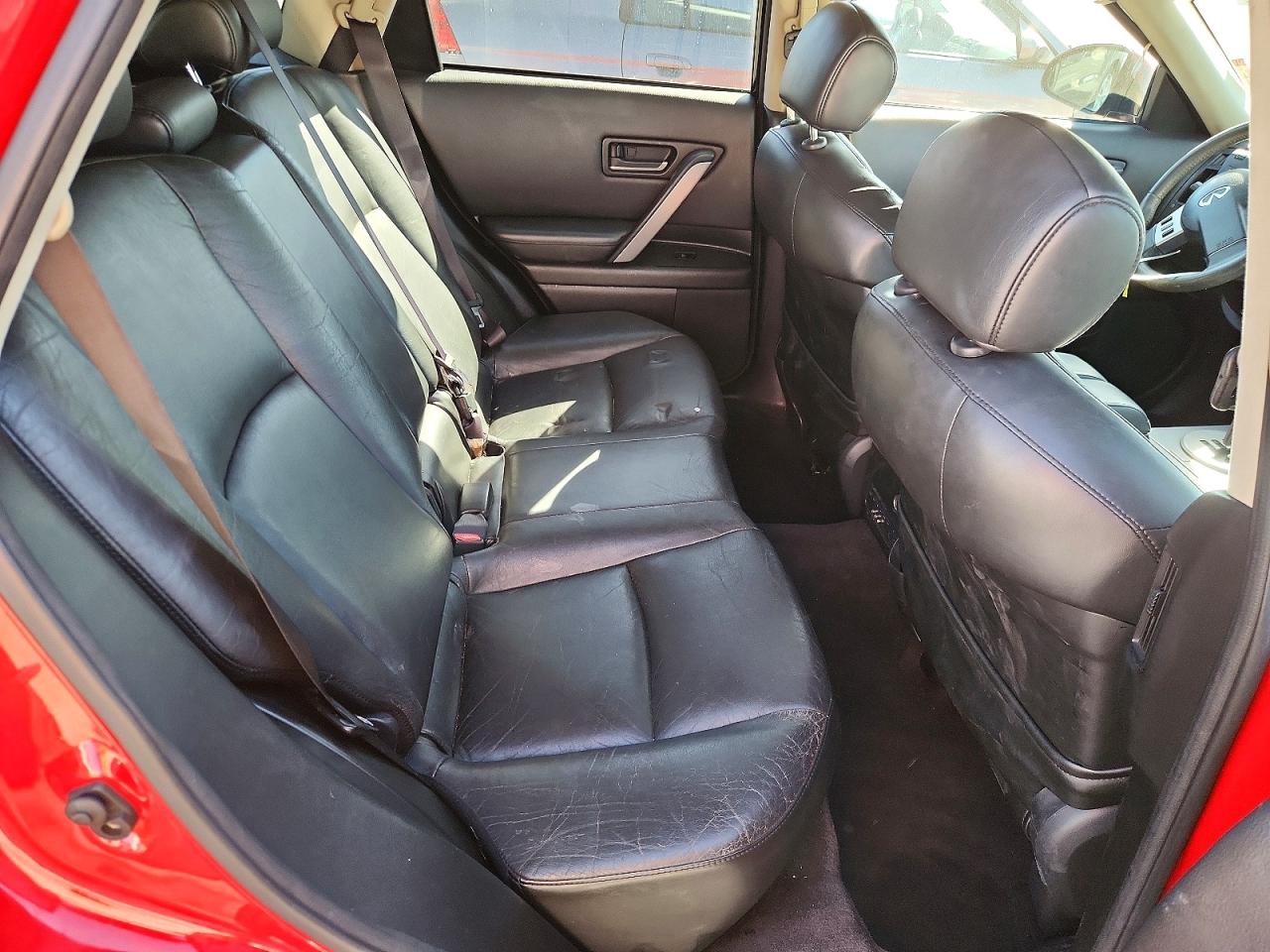 2003 Infiniti Fx45 Base Красный vin: JNRBS08W33X404353