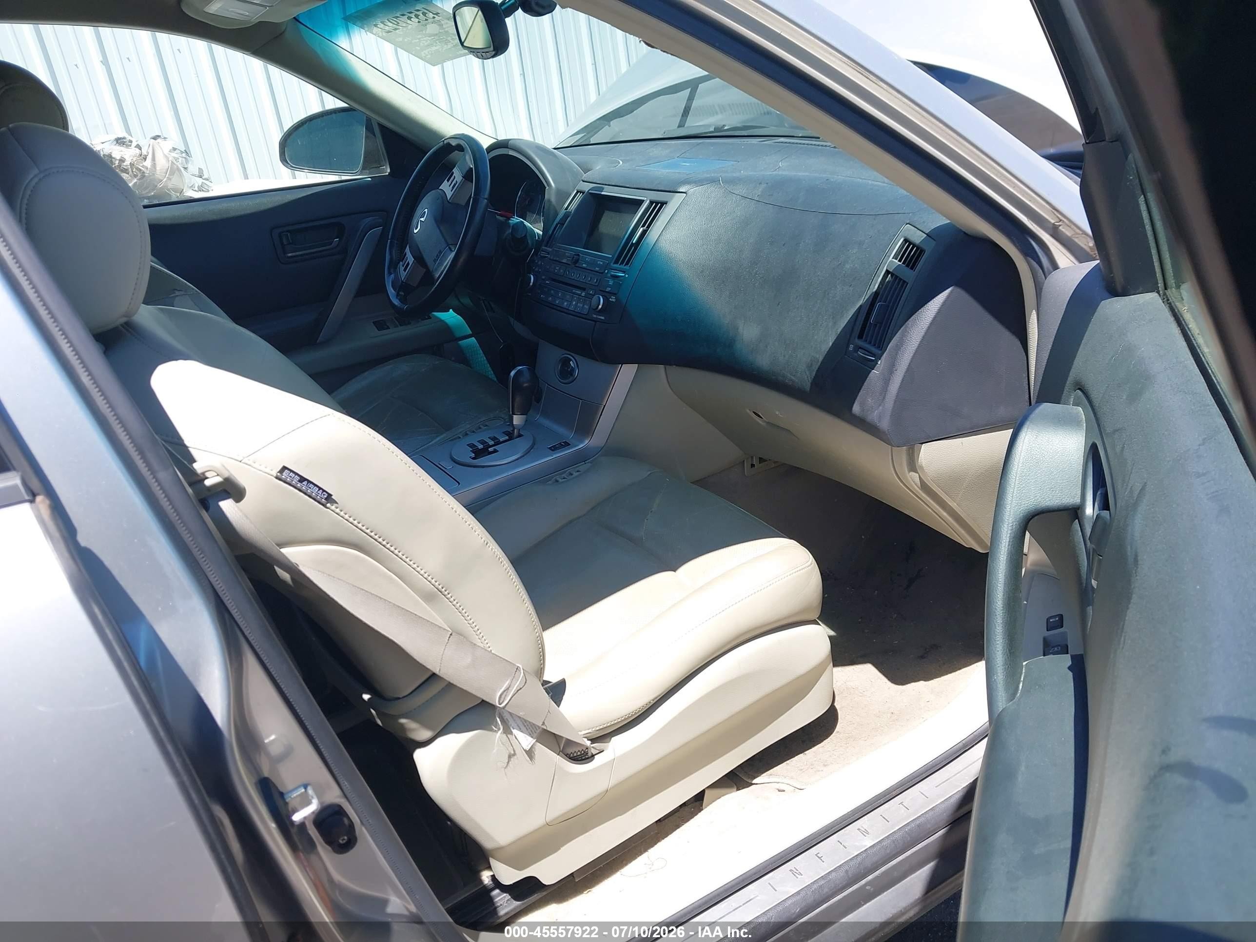 2003 Infiniti Fx45 Silver vin: JNRBS08W53X002981