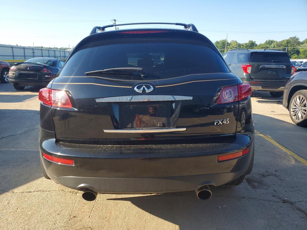 2003 Infiniti Fx45 Base Black vin: JNRBS08W83X001808