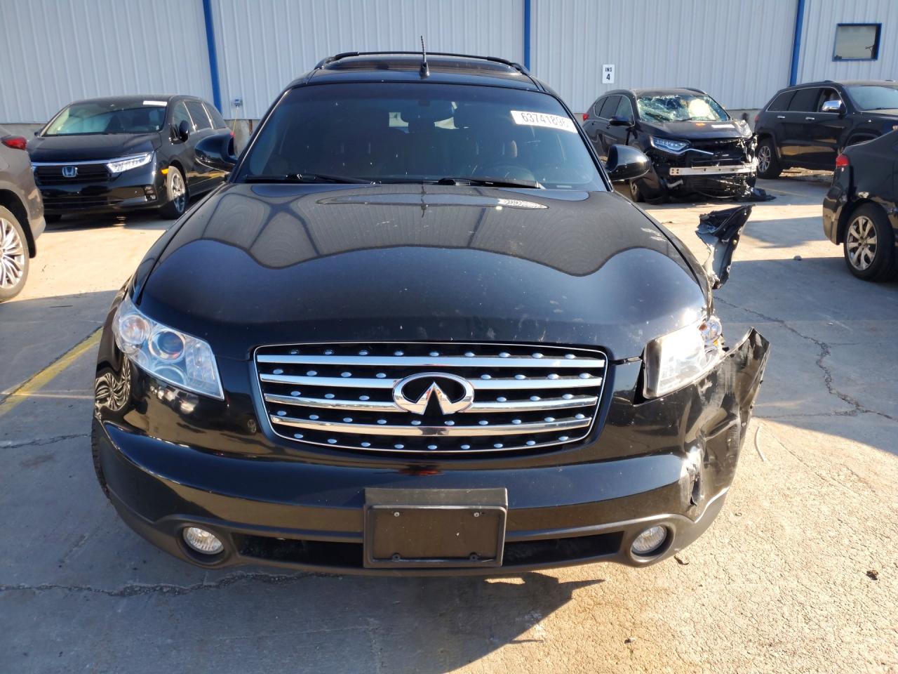 2003 Infiniti Fx45 Base Black vin: JNRBS08W83X001808