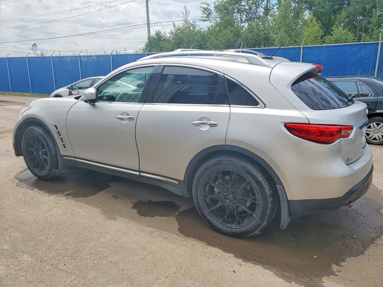 2009 Infiniti Fx50 Base Серебряный vin: JNRBS18W39M201611