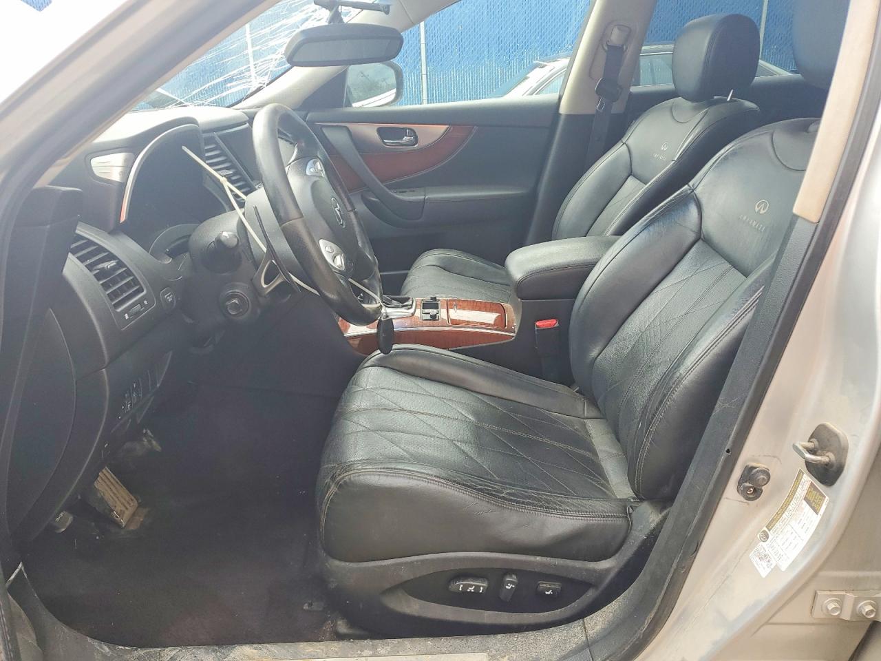 2009 Infiniti Fx50 Base Серебряный vin: JNRBS18W39M201611