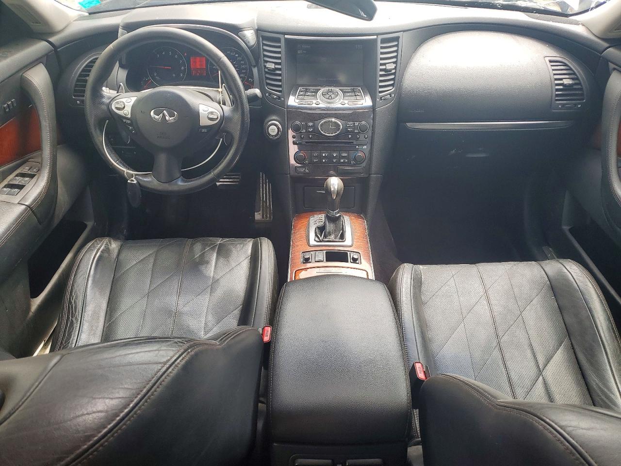 2009 Infiniti Fx50 Base Серебряный vin: JNRBS18W39M201611