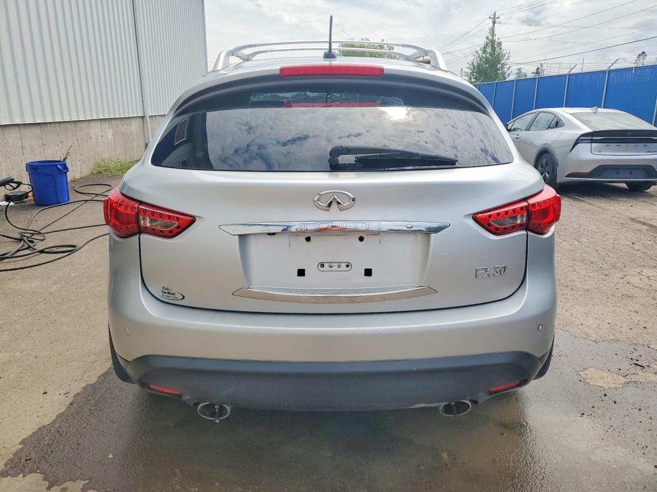 2009 Infiniti Fx50 Base Серебряный vin: JNRBS18W39M201611