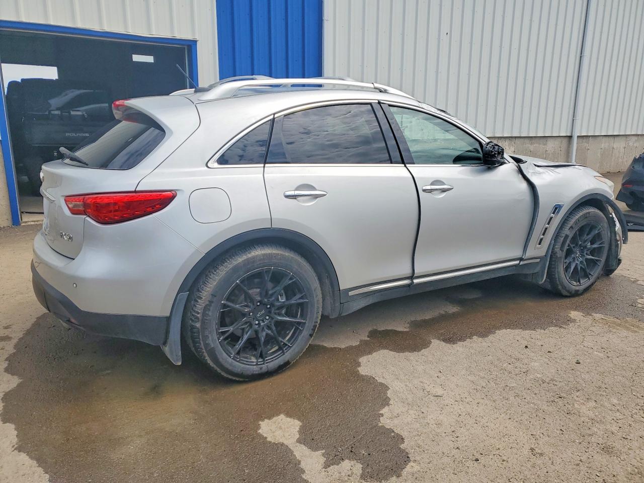 2009 Infiniti Fx50 Base Серебряный vin: JNRBS18W39M201611