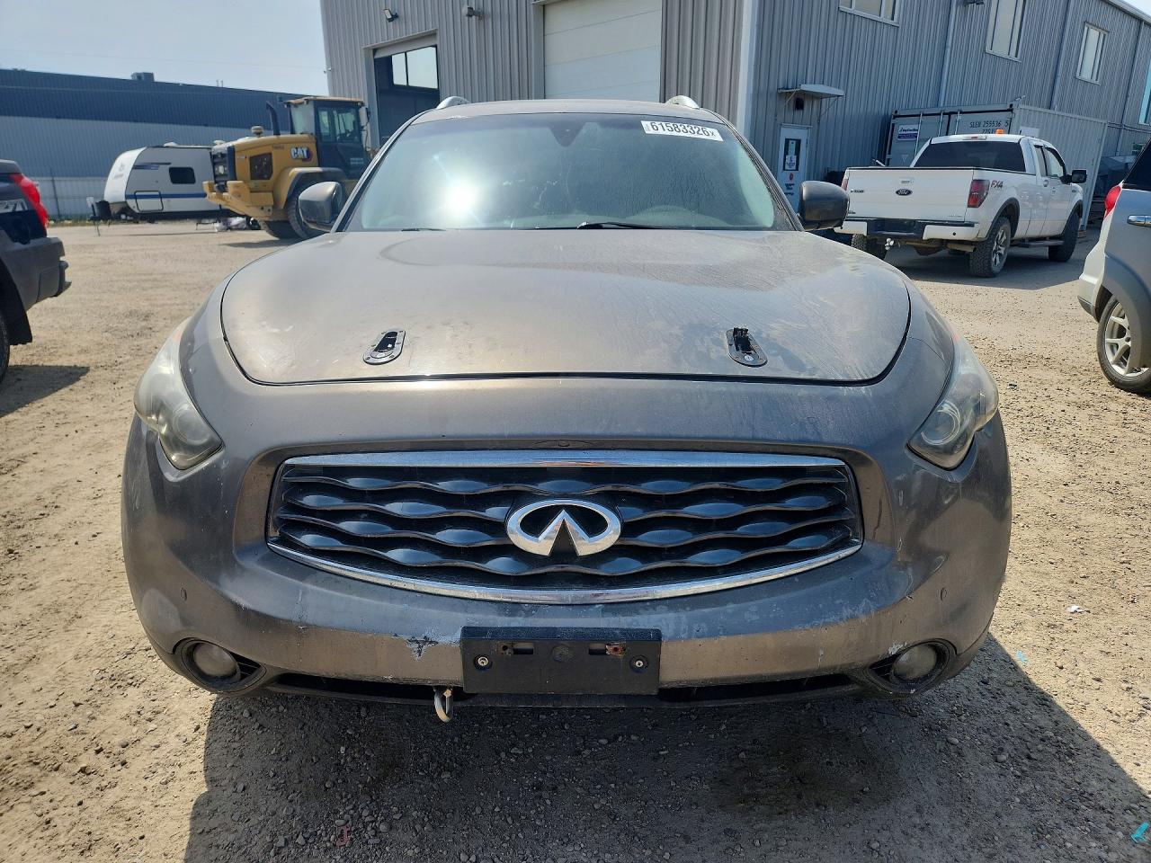2009 Infiniti Fx50 Base Gray vin: JNRBS18W59M201206