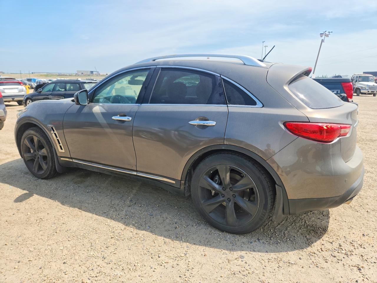 2009 Infiniti Fx50 Base Gray vin: JNRBS18W59M201206