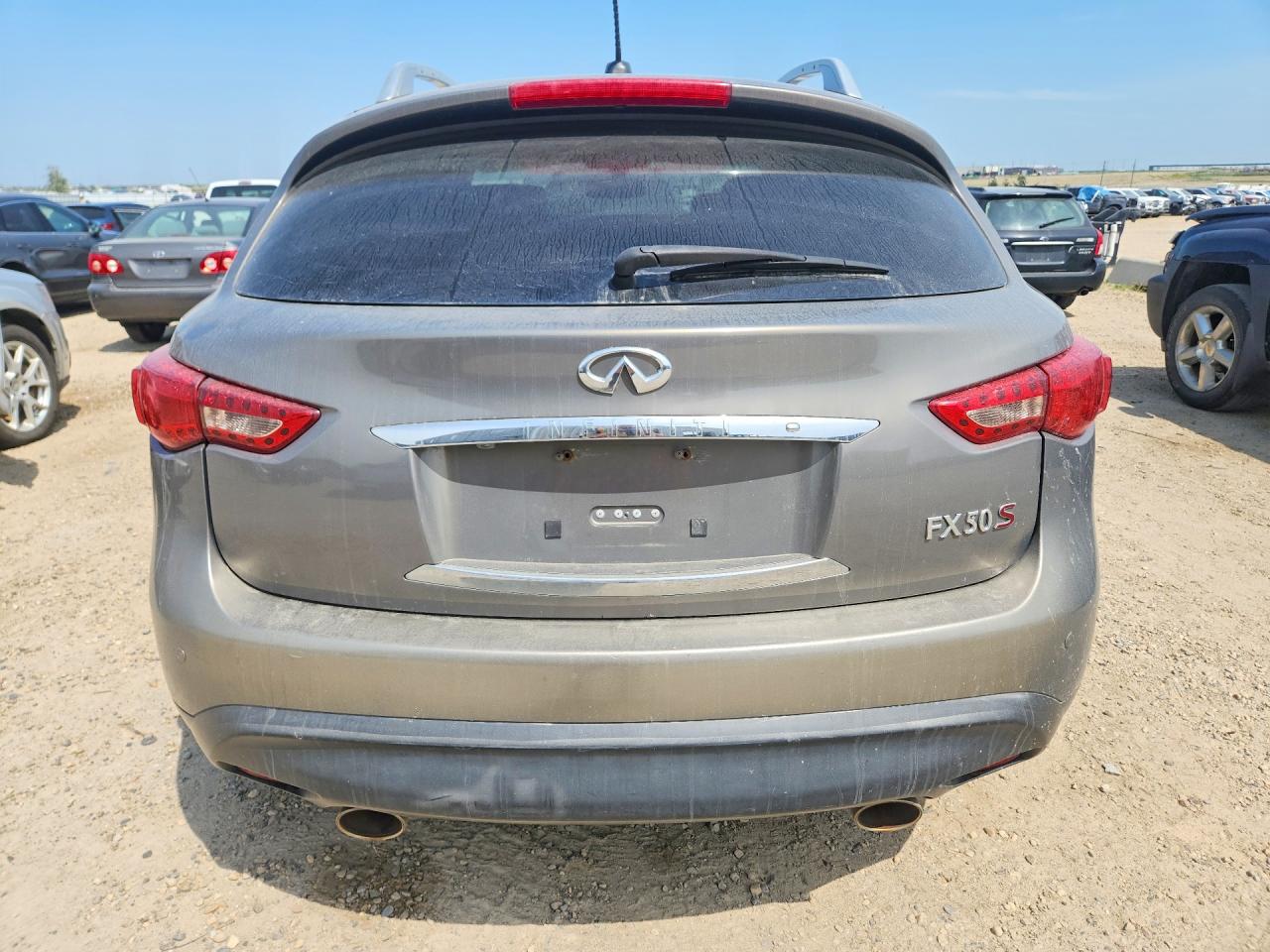 2009 Infiniti Fx50 Base Gray vin: JNRBS18W59M201206