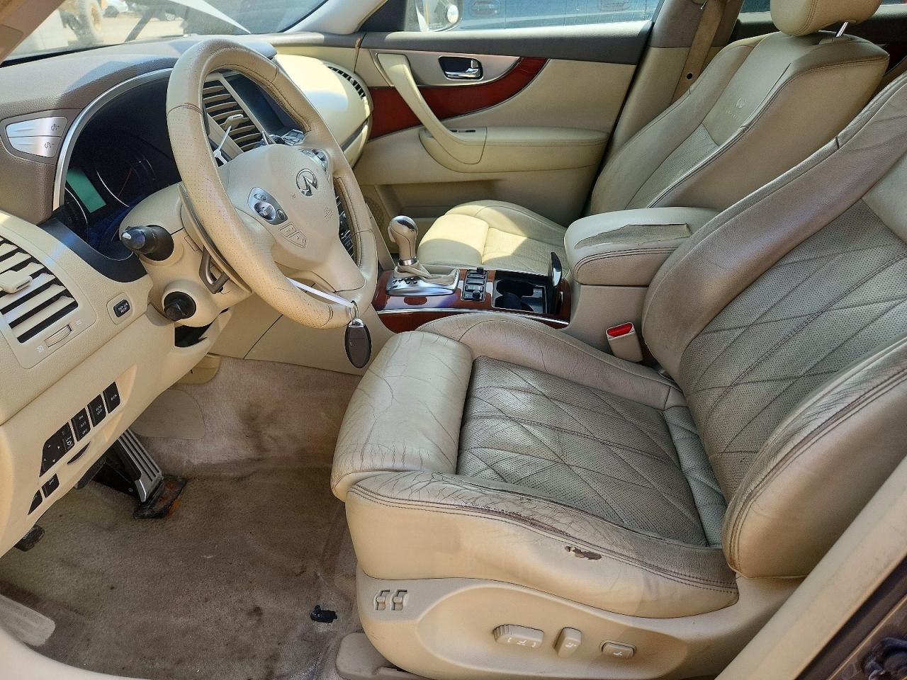 2009 Infiniti Fx50 Base Gray vin: JNRBS18W59M201206