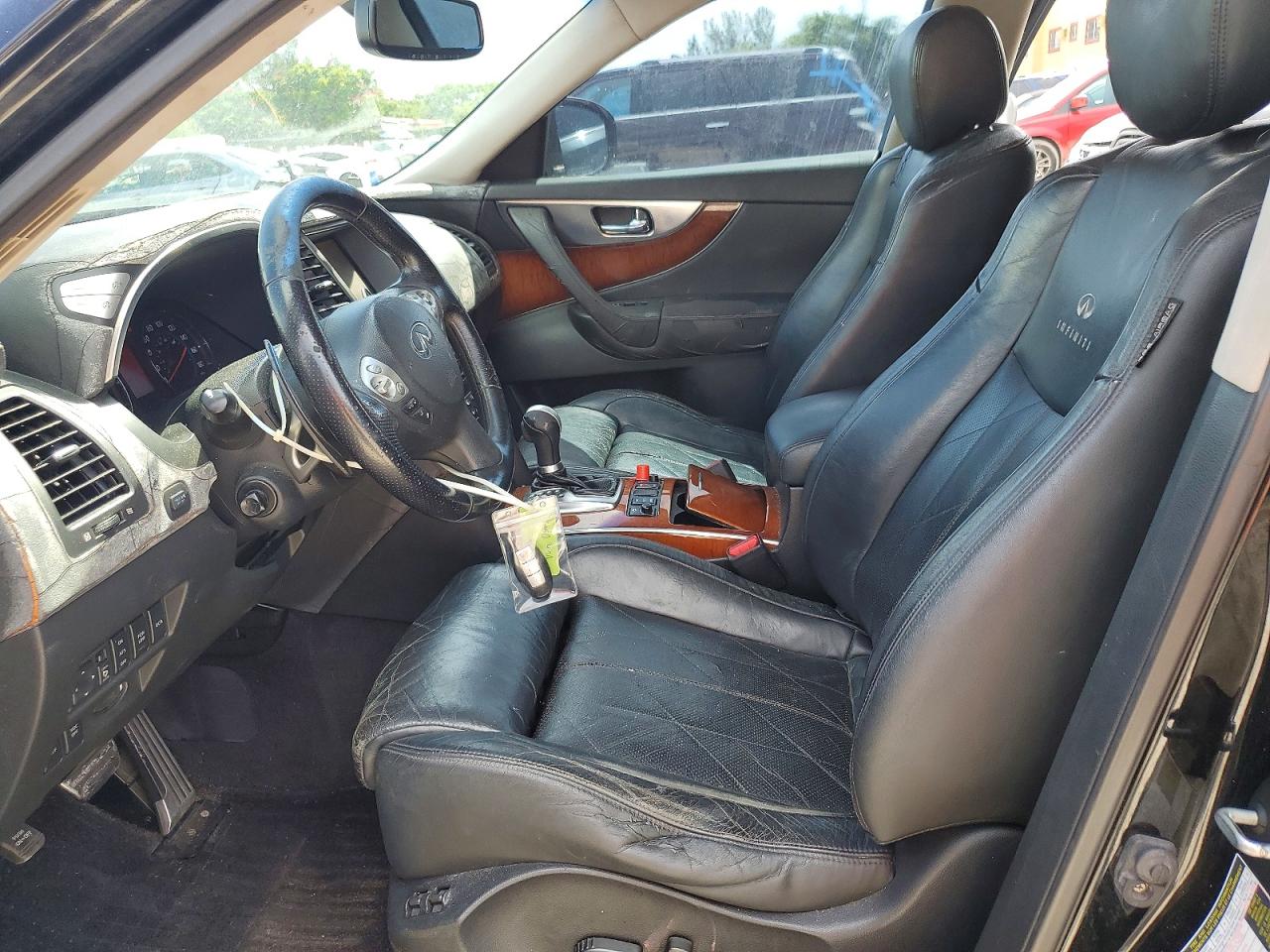 2009 Infiniti Fx50 Base Black vin: JNRBS18W79M201370