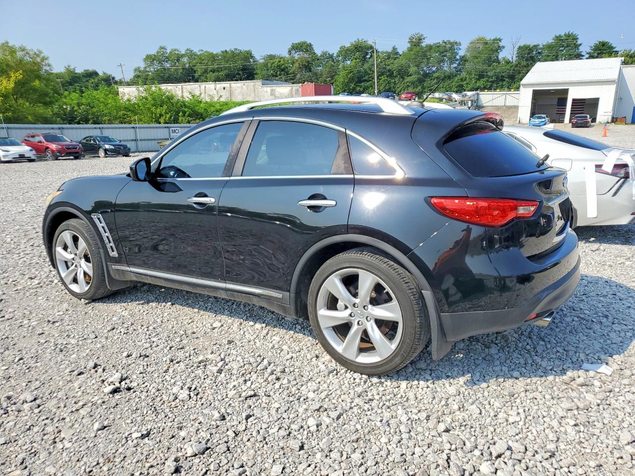 2009 Infiniti Fx50 Base Black vin: JNRBS18W89M200468