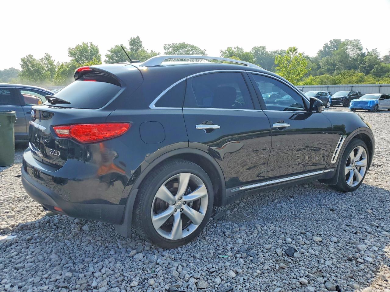 2009 Infiniti Fx50 Base Black vin: JNRBS18W89M200468