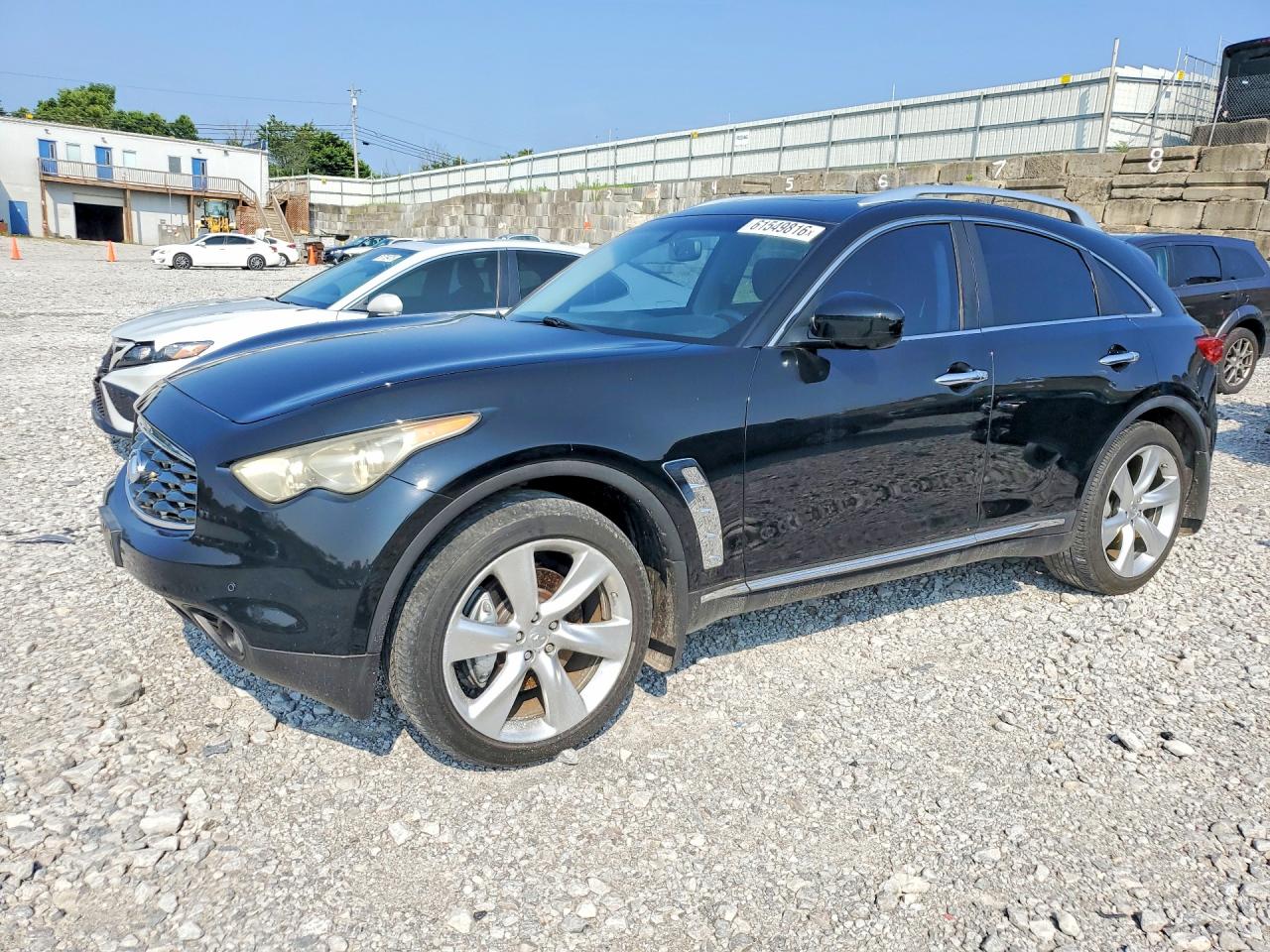 2009 Infiniti Fx50 Base Black vin: JNRBS18W89M200468