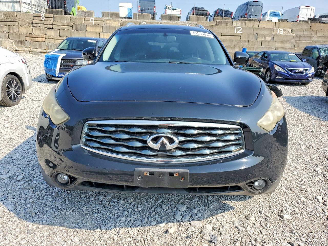 2009 Infiniti Fx50 Base Black vin: JNRBS18W89M200468